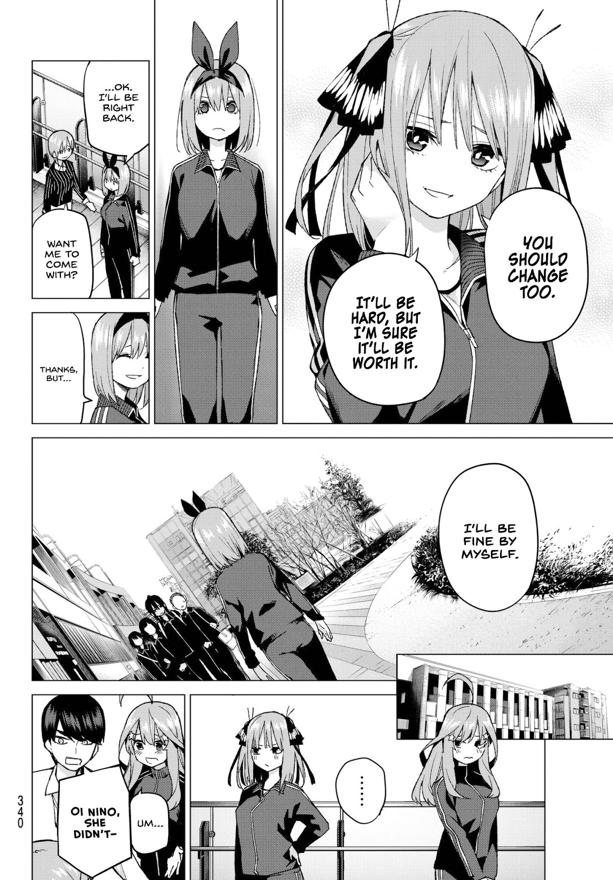 Go-Toubun no Hanayome Chapter 47 page 17 - Chapter 47: Seven Goodbyes ⑨