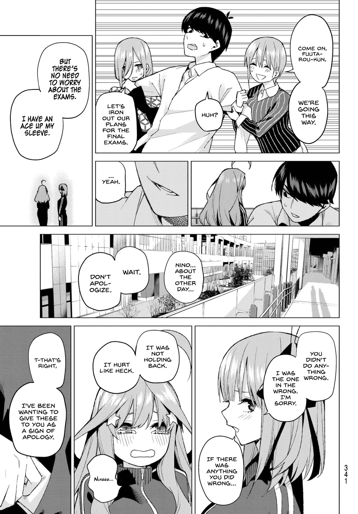 Go-Toubun no Hanayome Chapter 47 page 18 - Chapter 47: Seven Goodbyes ⑨