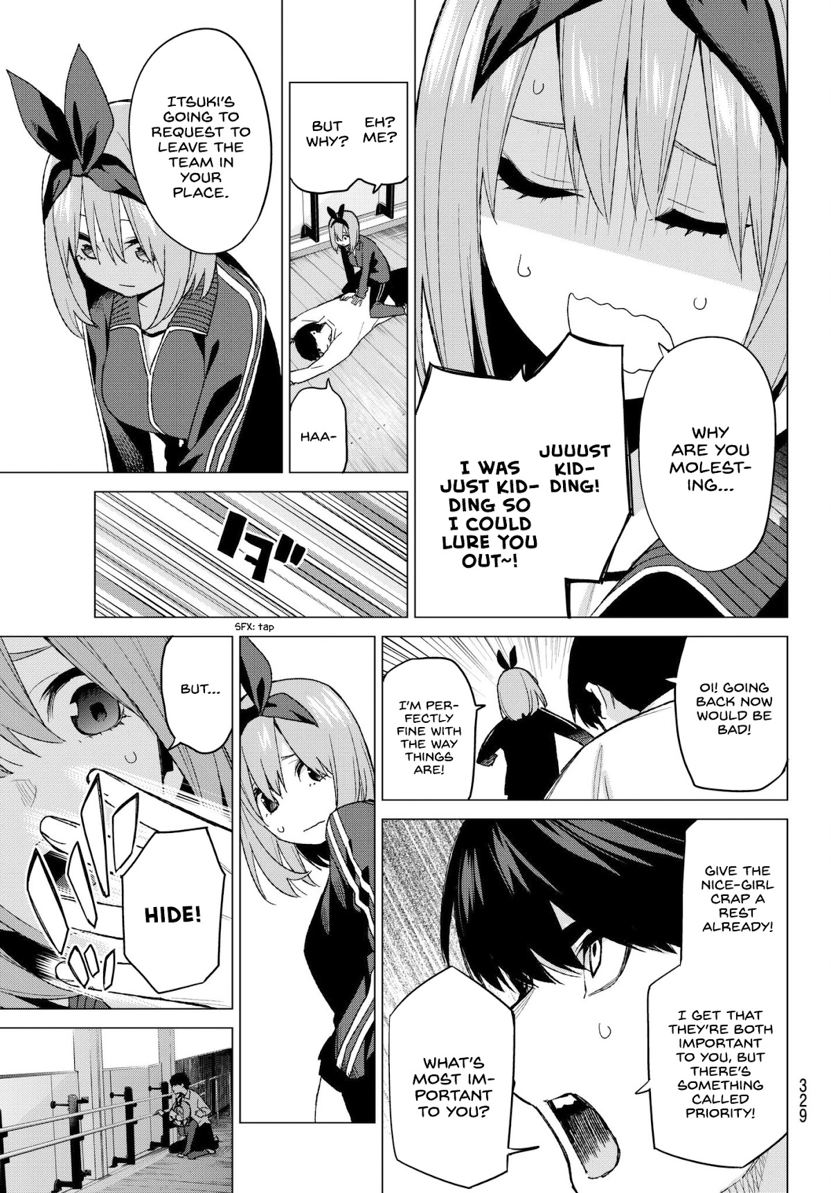 Go-Toubun no Hanayome Chapter 47 page 7 - Chapter 47: Seven Goodbyes ⑨