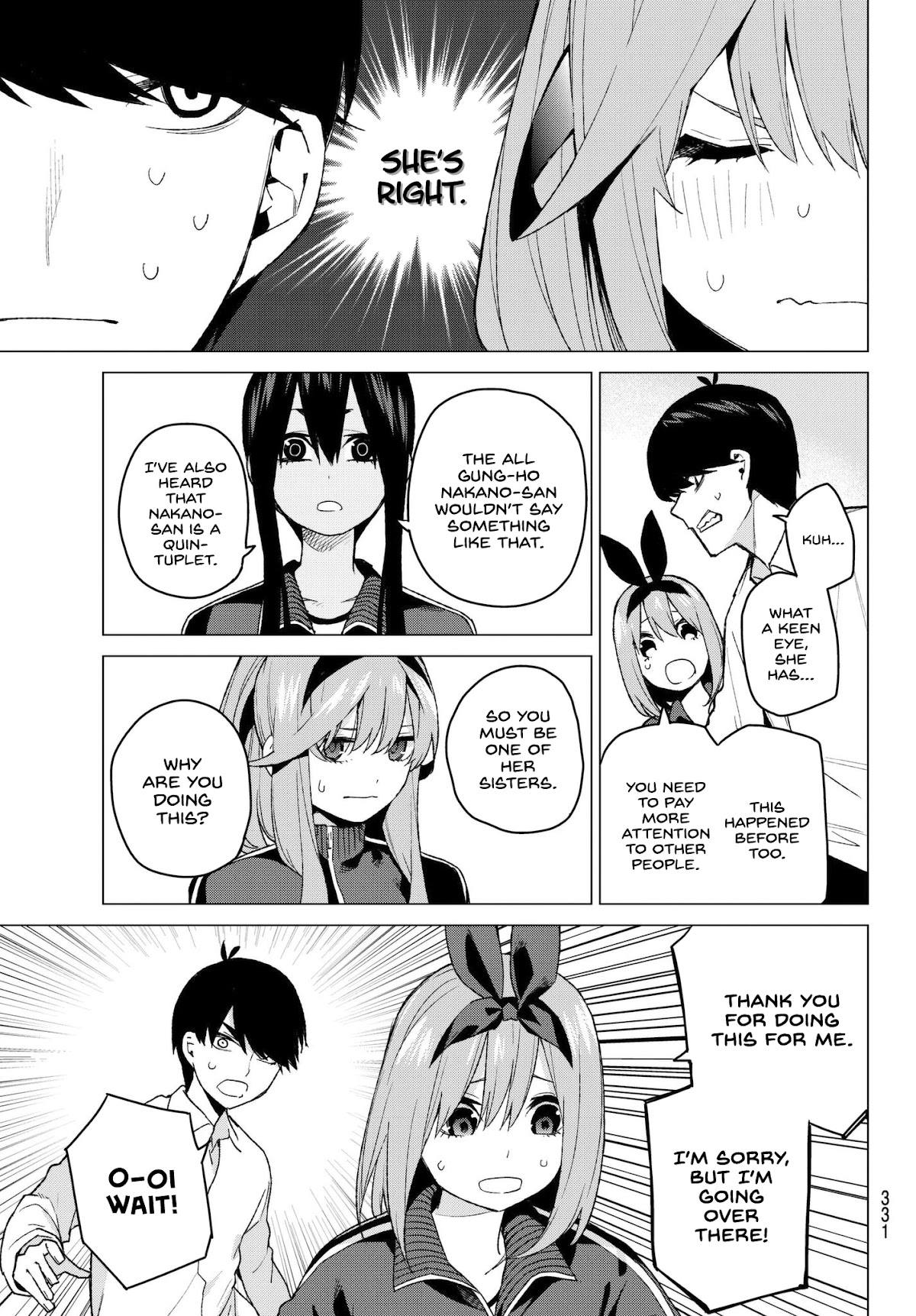 Go-Toubun no Hanayome Chapter 47 page 9 - Chapter 47: Seven Goodbyes ⑨