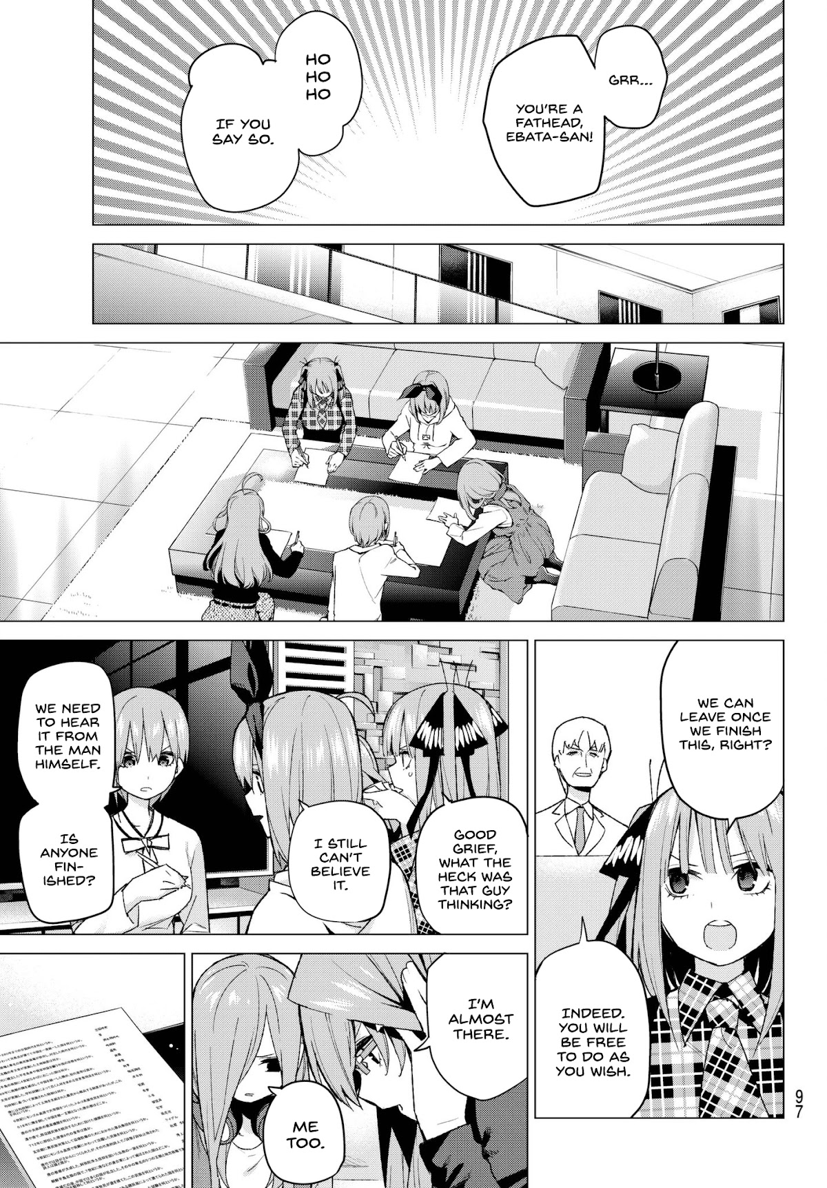 Go-Toubun no Hanayome Chapter 49 page 12 - Chapter 49: Seven Goodbyes ⑪