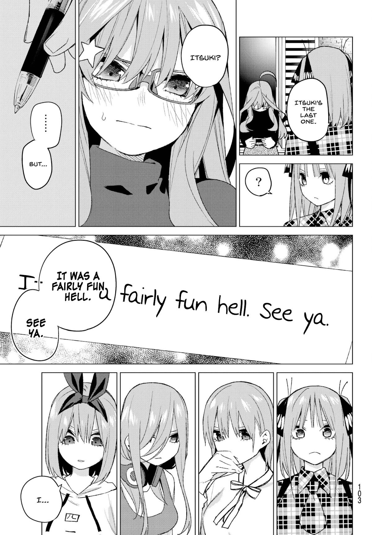 Go-Toubun no Hanayome Chapter 49 page 18 - Chapter 49: Seven Goodbyes ⑪
