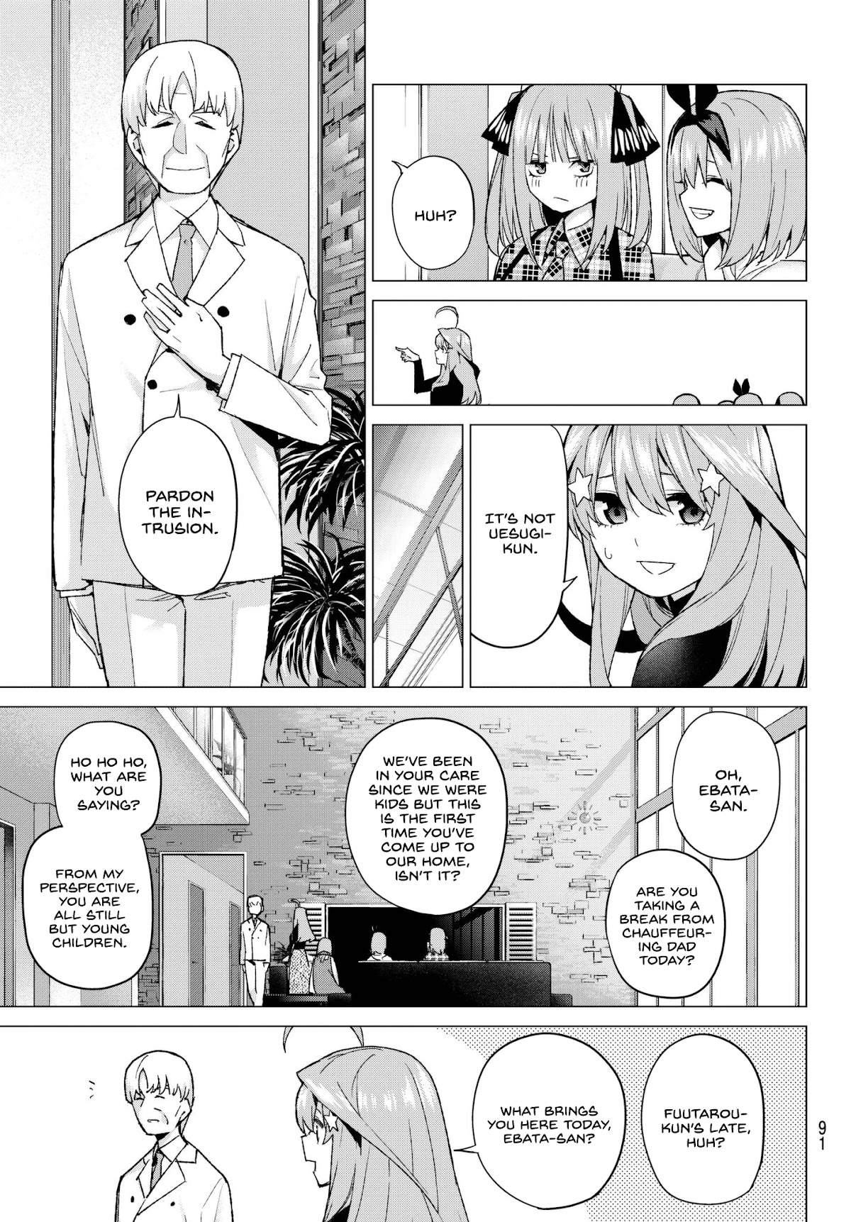 Go-Toubun no Hanayome Chapter 49 page 6 - Chapter 49: Seven Goodbyes ⑪