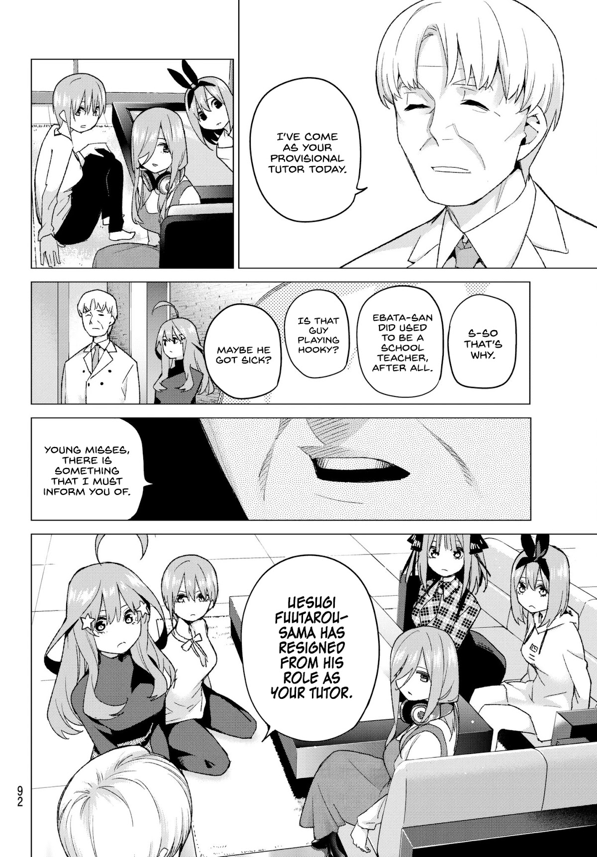 Go-Toubun no Hanayome Chapter 49 page 7 - Chapter 49: Seven Goodbyes ⑪