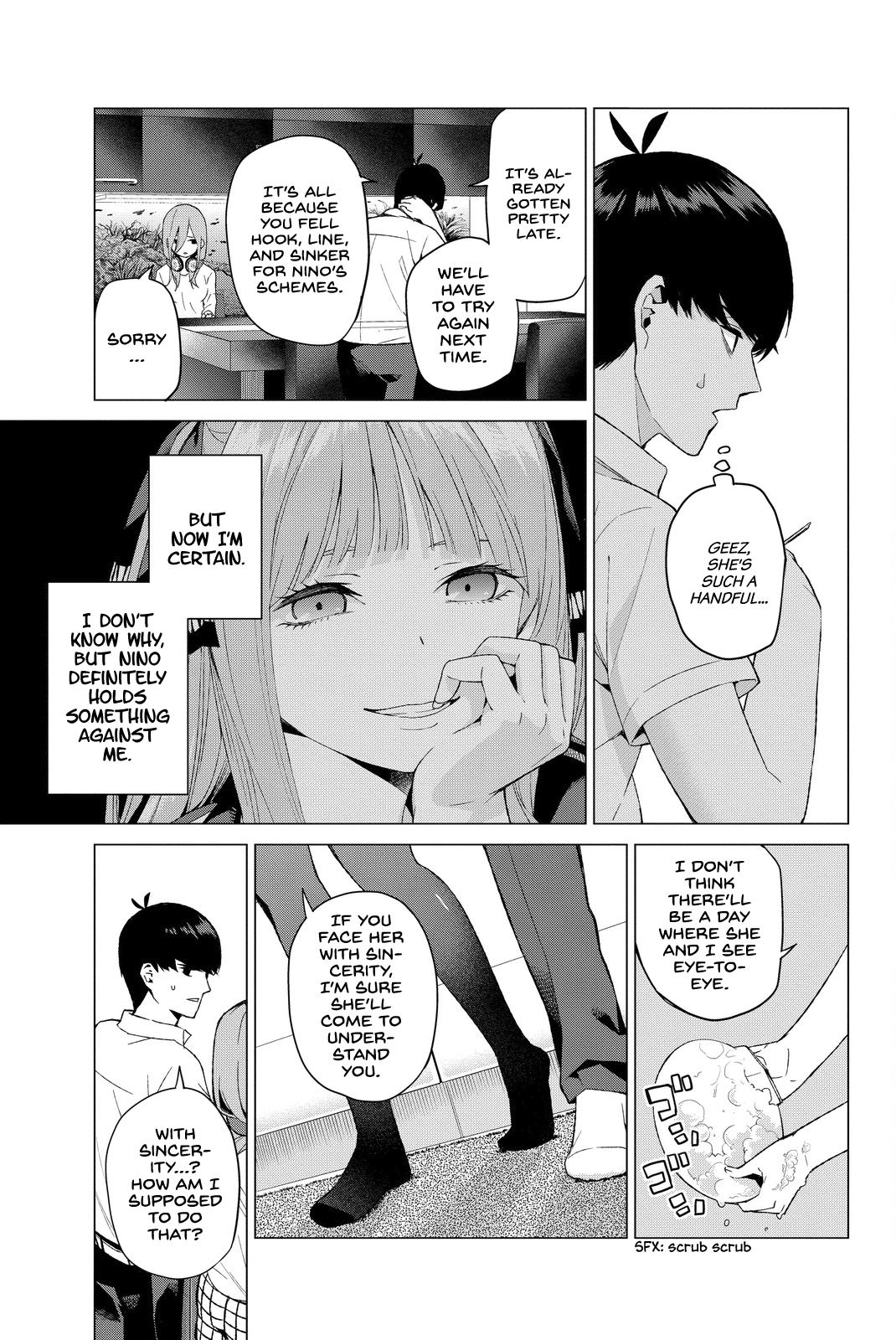 Go-Toubun no Hanayome Chapter 5 page 13 - Chapter 5: A Mountain of Problems [HQ]