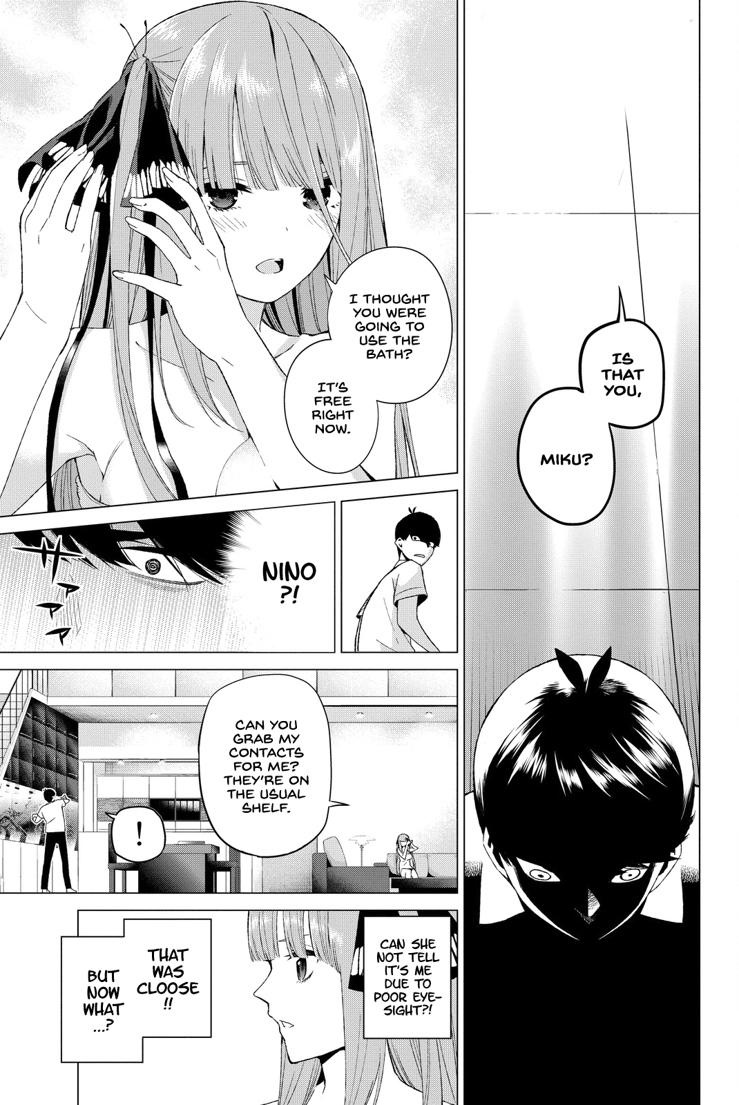 Go-Toubun no Hanayome Chapter 5 page 17 - Chapter 5: A Mountain of Problems [HQ]