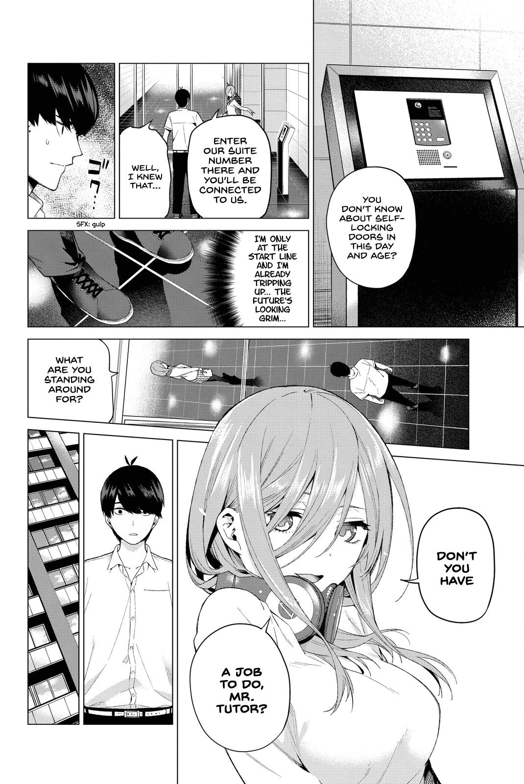 Go-Toubun no Hanayome Chapter 5 page 2 - Chapter 5: A Mountain of Problems [HQ]
