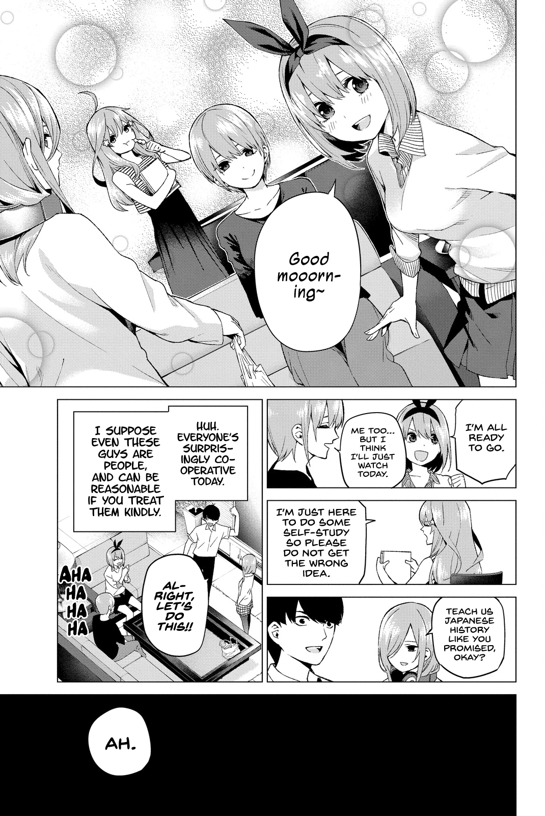 Go-Toubun no Hanayome Chapter 5 page 3 - Chapter 5: A Mountain of Problems [HQ]