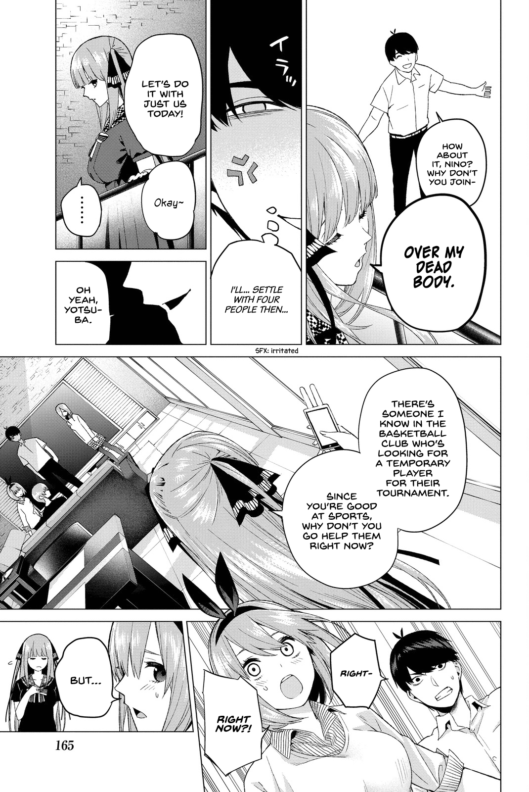 Go-Toubun no Hanayome Chapter 5 page 5 - Chapter 5: A Mountain of Problems [HQ]
