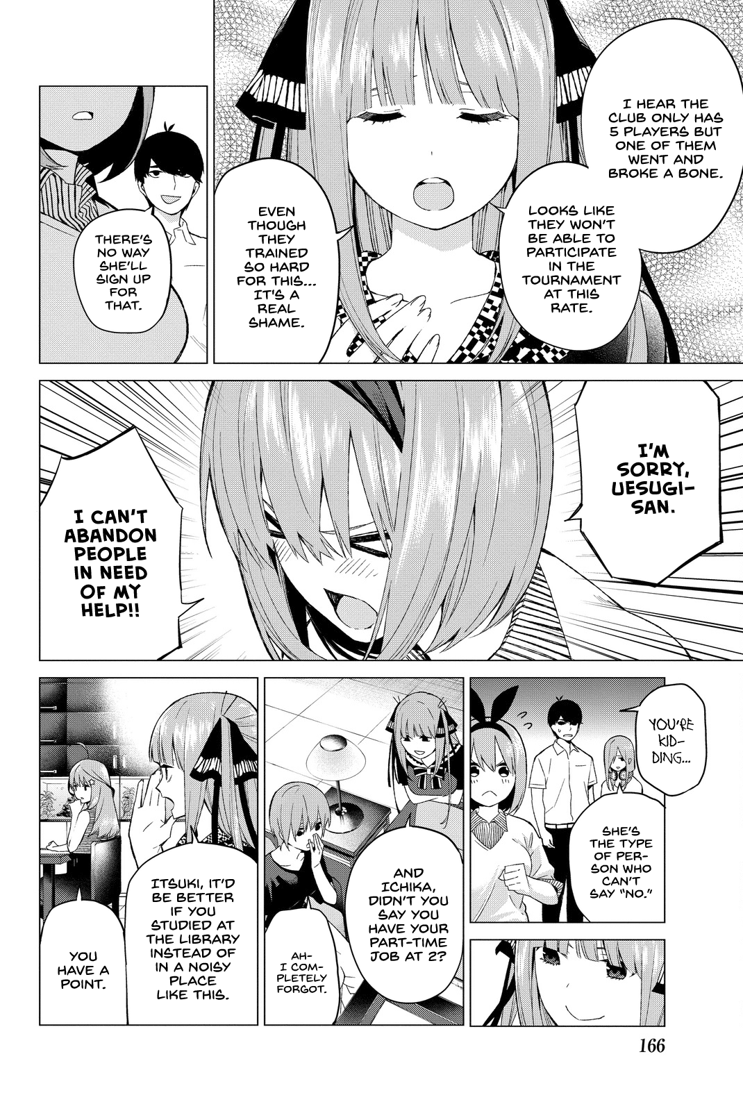 Go-Toubun no Hanayome Chapter 5 page 6 - Chapter 5: A Mountain of Problems [HQ]