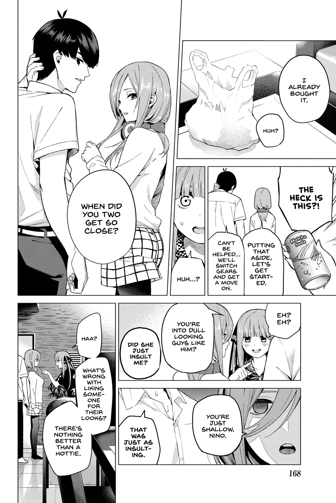 Go-Toubun no Hanayome Chapter 5 page 8 - Chapter 5: A Mountain of Problems [HQ]