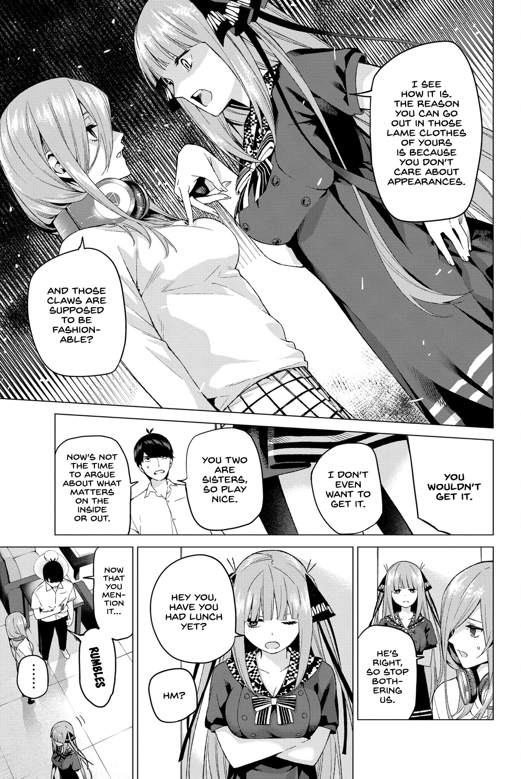 Go-Toubun no Hanayome Chapter 5 page 9 - Chapter 5: A Mountain of Problems [HQ]