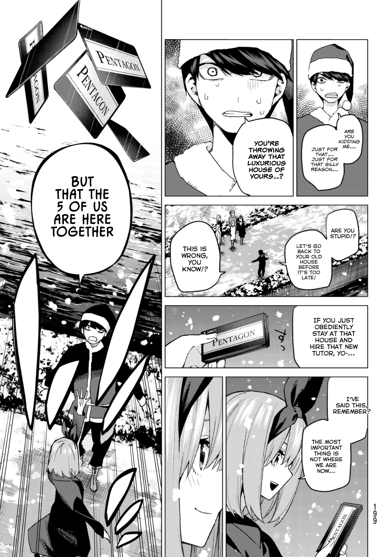 Go-Toubun no Hanayome Chapter 50 page 10 - Chapter 50: Seven Goodbyes ⑫
