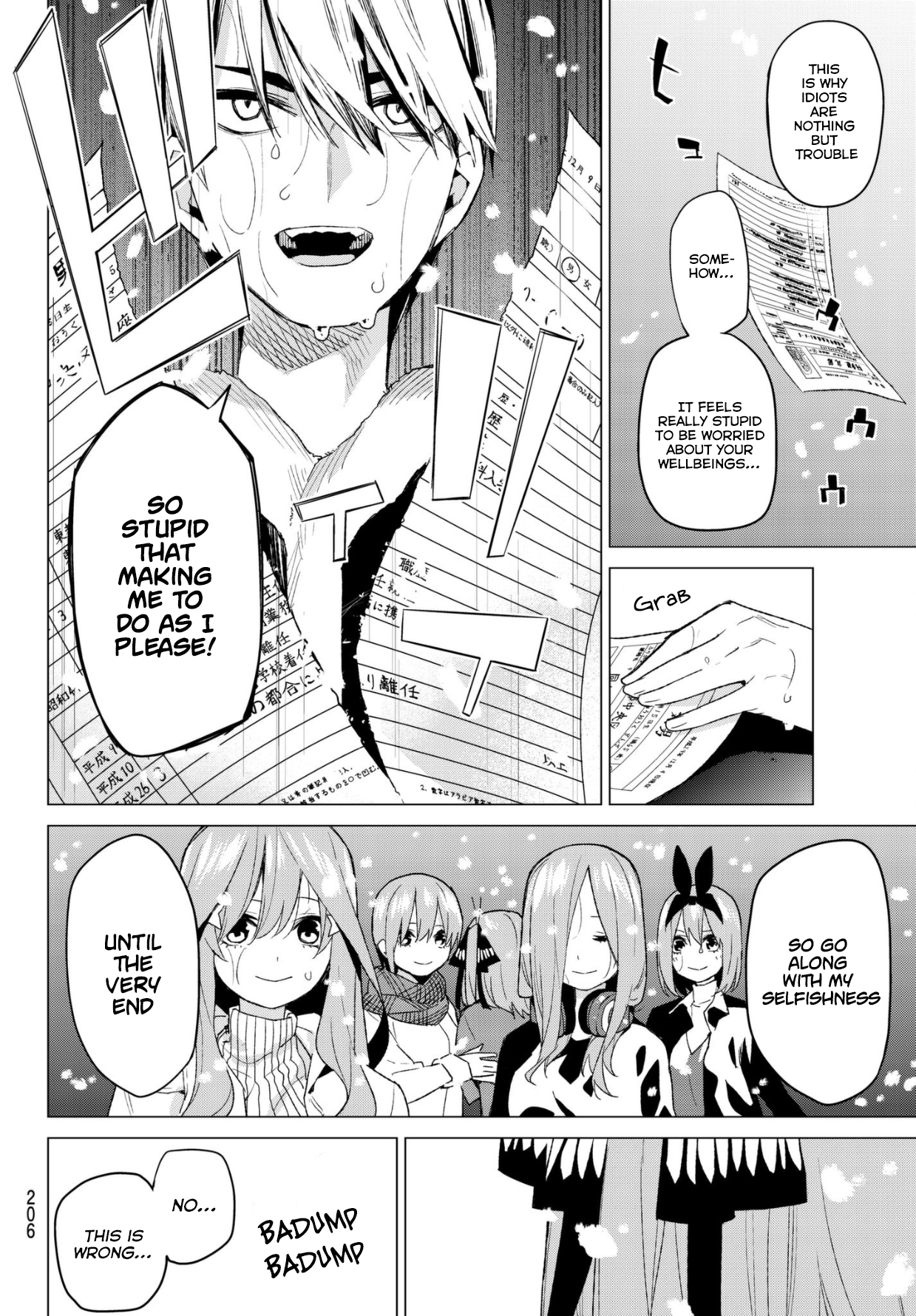 Go-Toubun no Hanayome Chapter 50 page 16 - Chapter 50: Seven Goodbyes ⑫