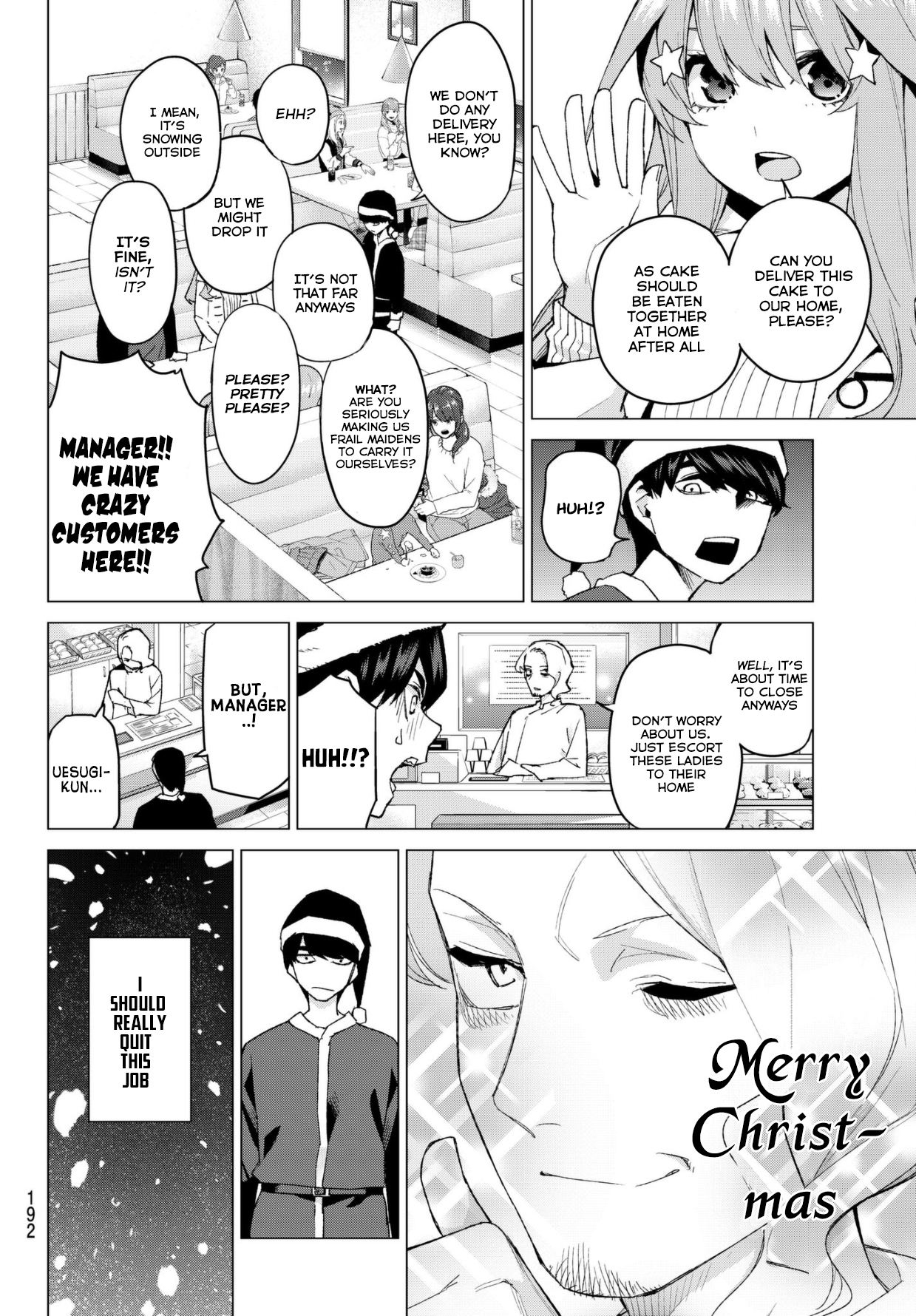 Go-Toubun no Hanayome Chapter 50 page 3 - Chapter 50: Seven Goodbyes ⑫