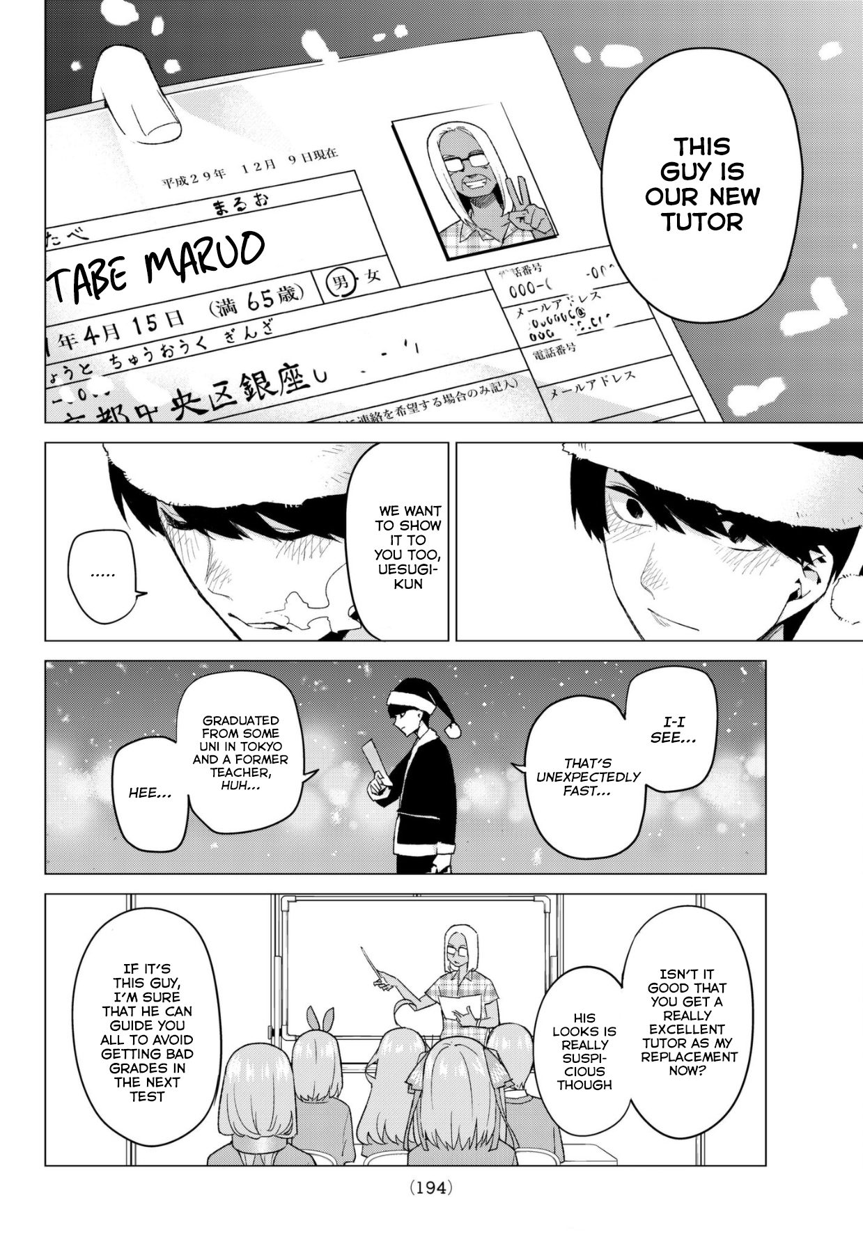 Go-Toubun no Hanayome Chapter 50 page 5 - Chapter 50: Seven Goodbyes ⑫