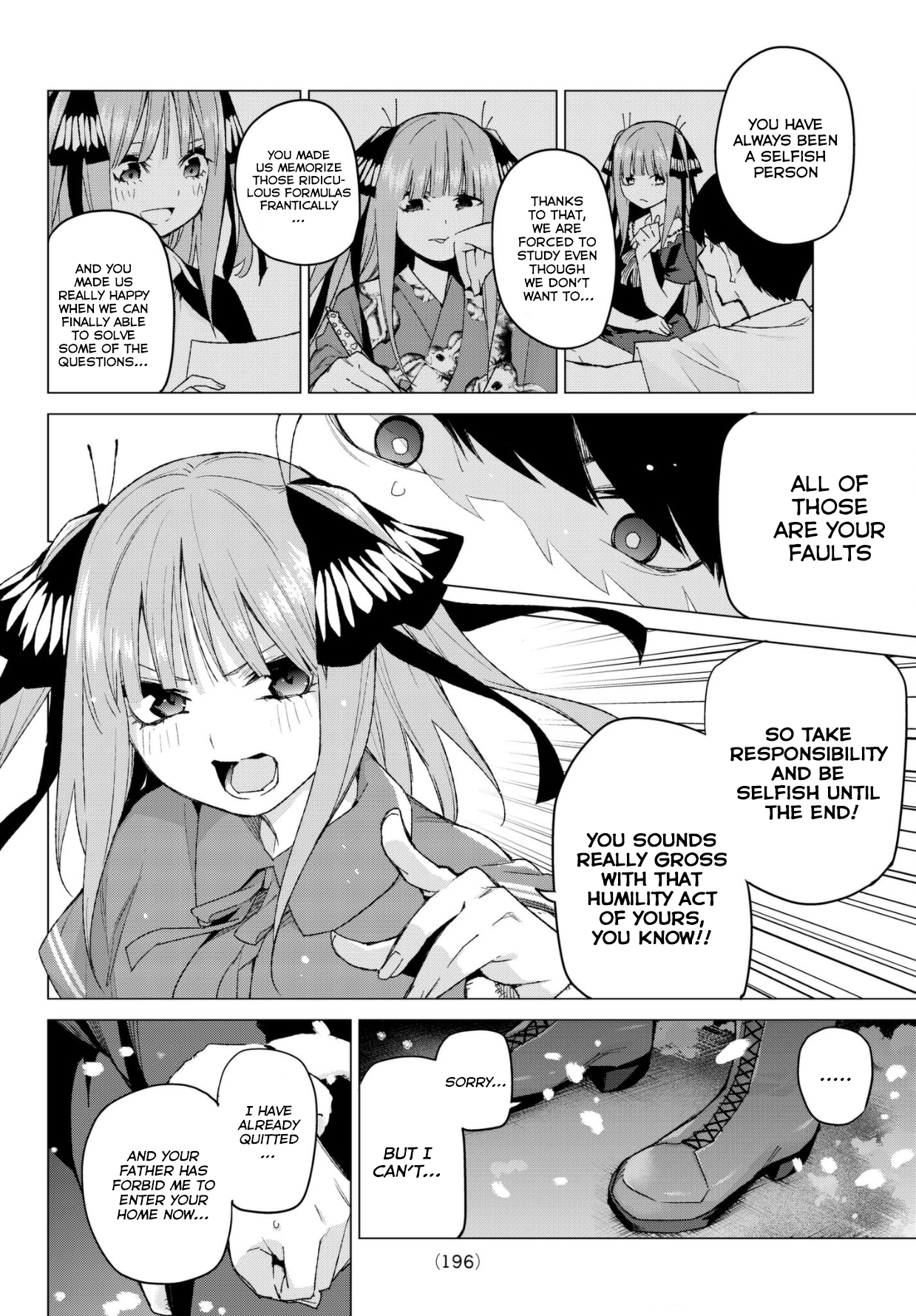 Go-Toubun no Hanayome Chapter 50 page 7 - Chapter 50: Seven Goodbyes ⑫