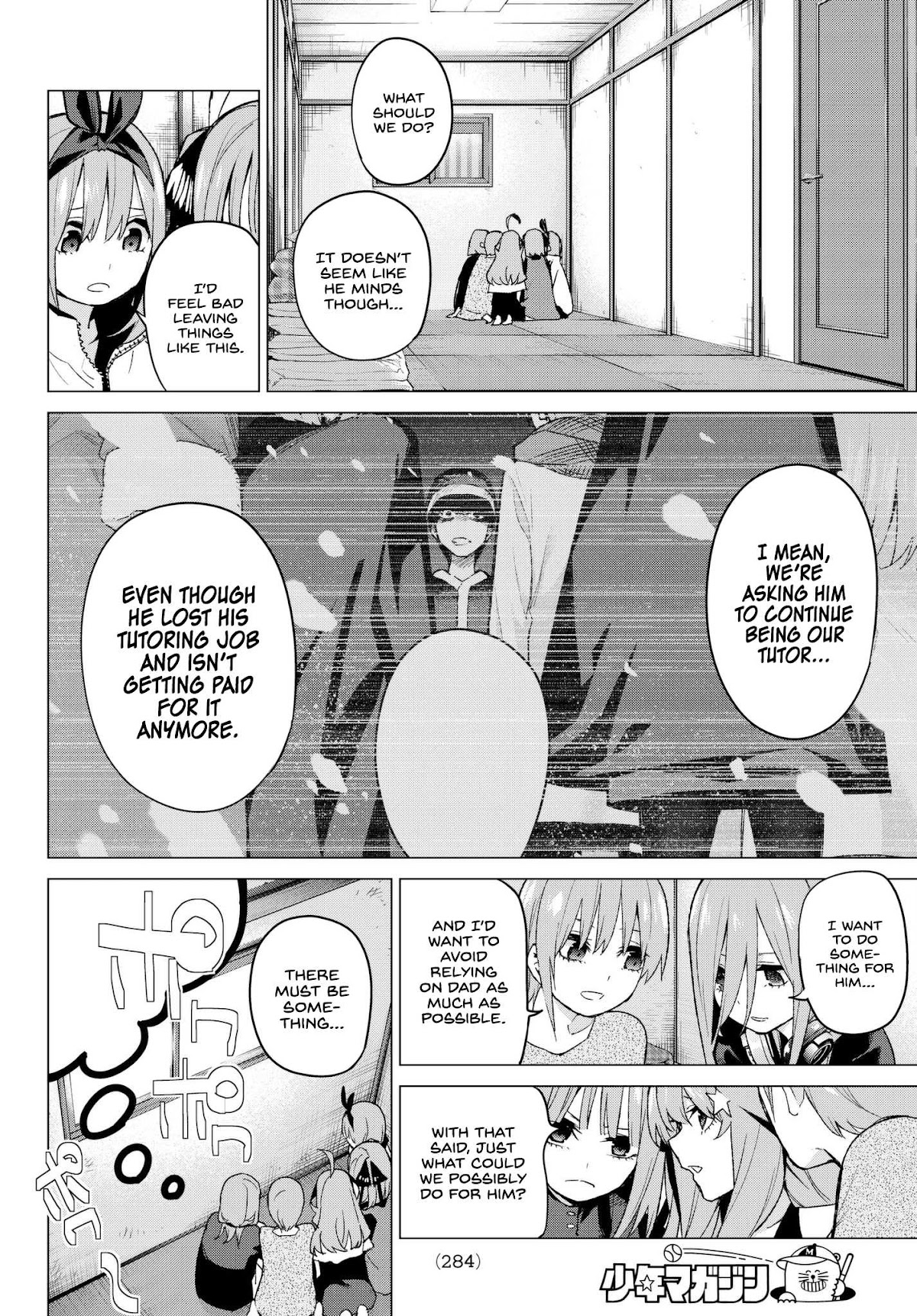 Go-Toubun no Hanayome Chapter 51 page 11 - Chapter 51: First Spring