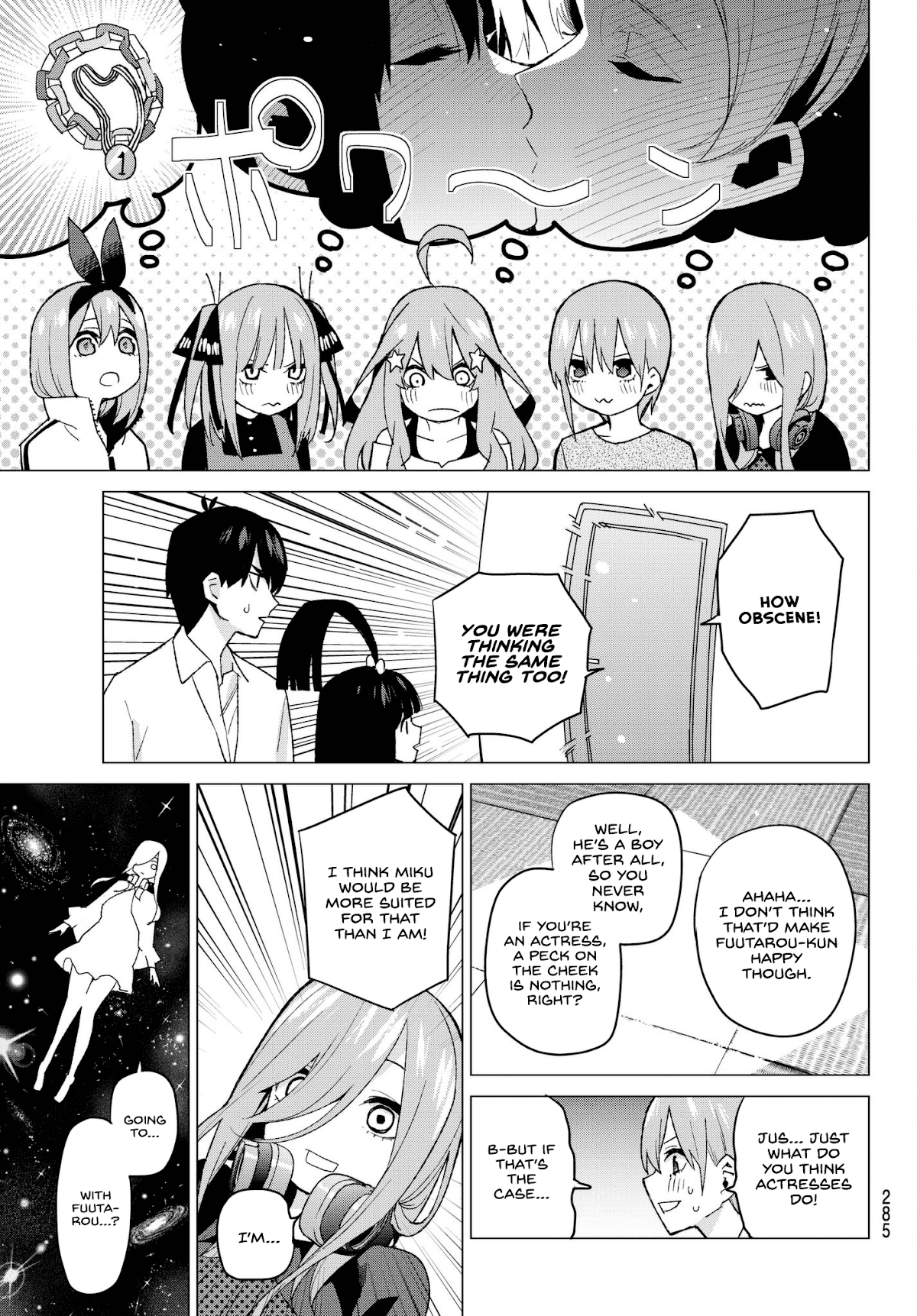 Go-Toubun no Hanayome Chapter 51 page 12 - Chapter 51: First Spring