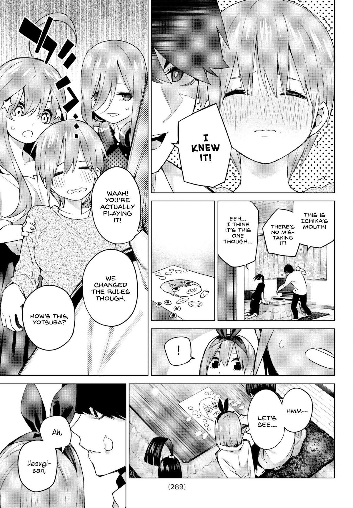 Go-Toubun no Hanayome Chapter 51 page 16 - Chapter 51: First Spring