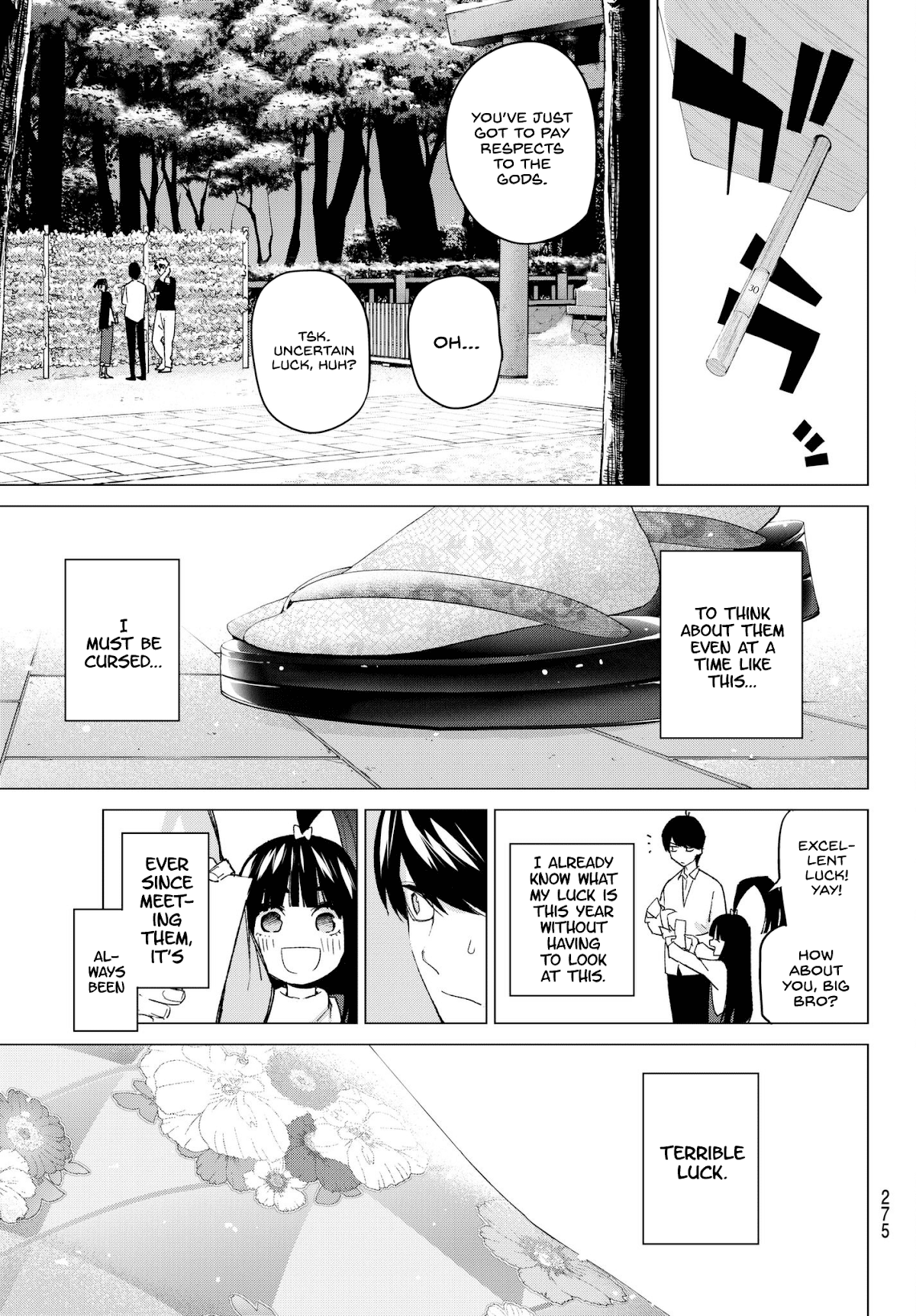 Go-Toubun no Hanayome Chapter 51 page 3 - Chapter 51: First Spring
