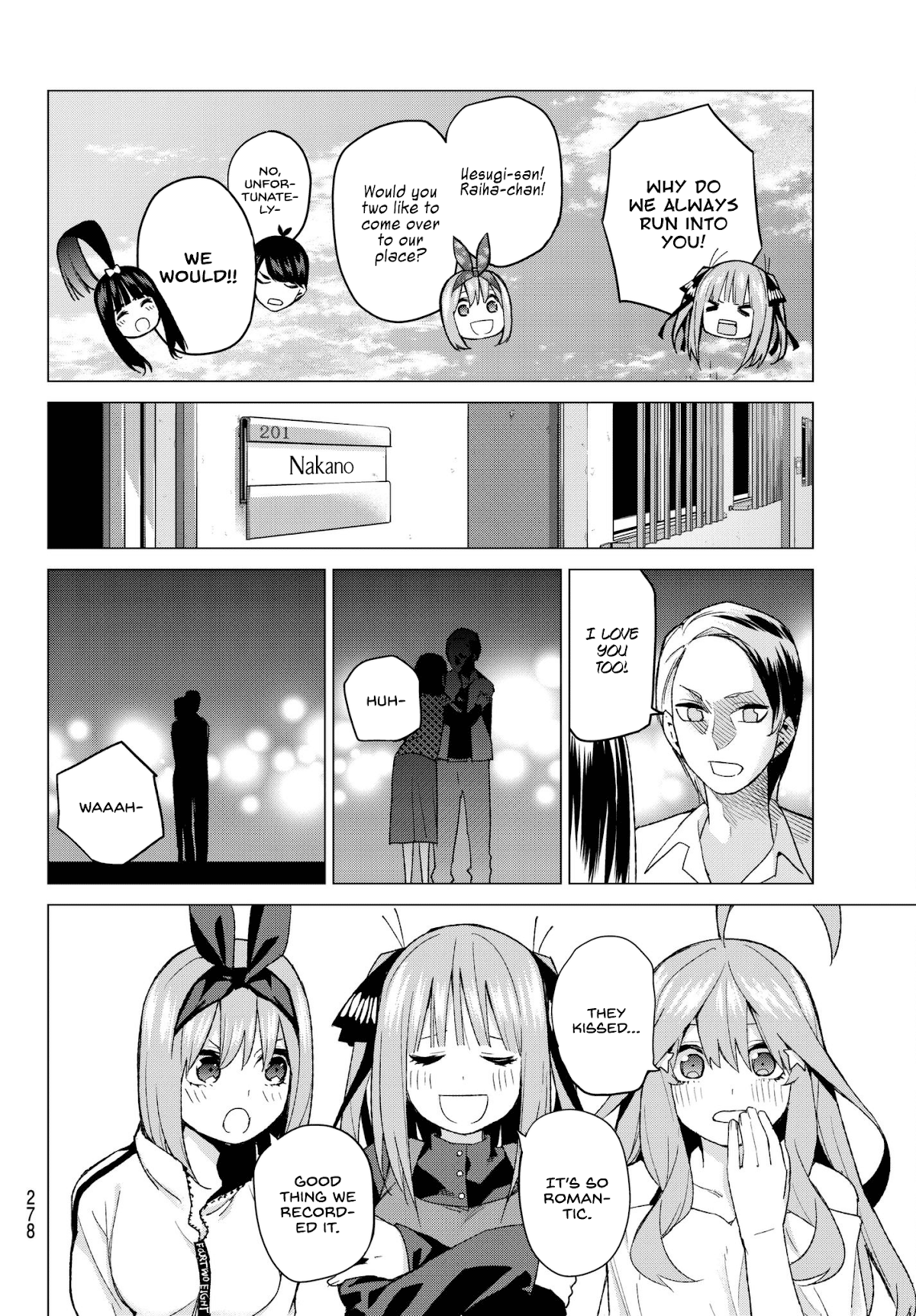 Go-Toubun no Hanayome Chapter 51 page 5 - Chapter 51: First Spring