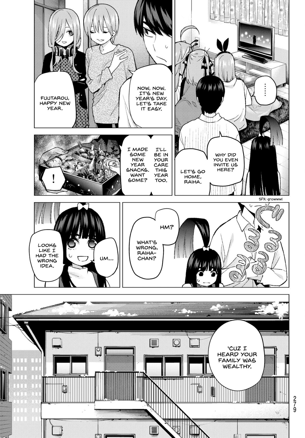 Go-Toubun no Hanayome Chapter 51 page 6 - Chapter 51: First Spring