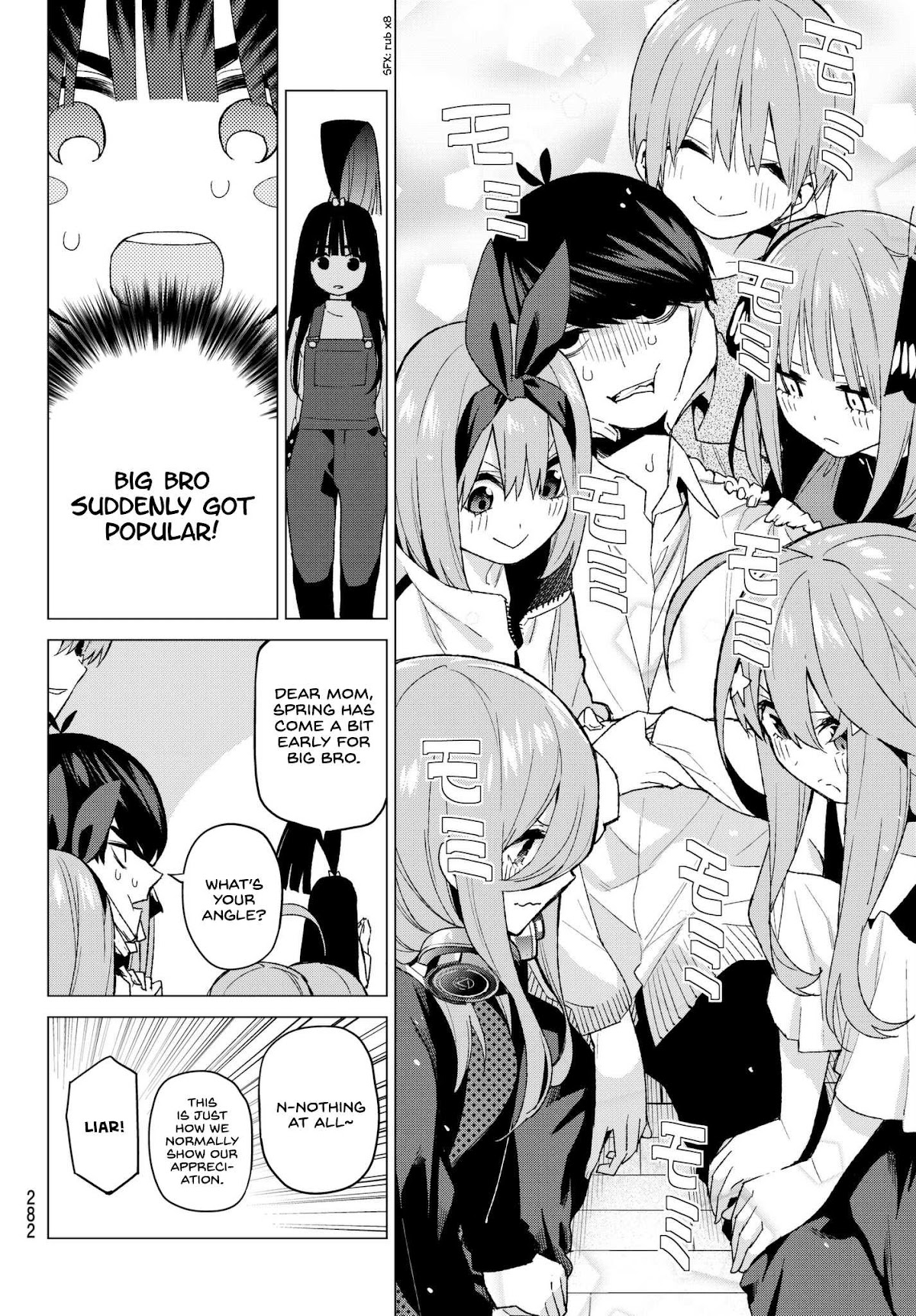 Go-Toubun no Hanayome Chapter 51 page 9 - Chapter 51: First Spring