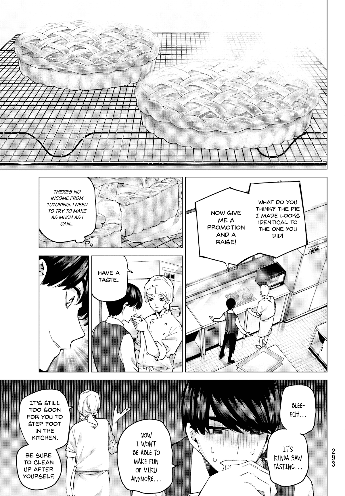 Go-Toubun no Hanayome Chapter 52 page 17 - Chapter 52: Good Work Today ①