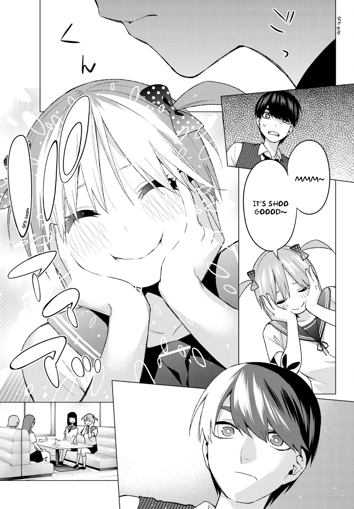Go-Toubun no Hanayome Chapter 53 page 11 - Chapter 53: Good Work Today ②