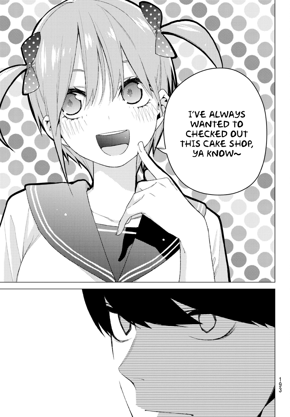 Go-Toubun no Hanayome Chapter 53 page 3 - Chapter 53: Good Work Today ②