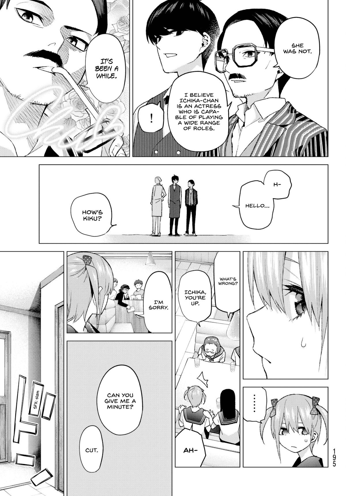 Go-Toubun no Hanayome Chapter 53 page 5 - Chapter 53: Good Work Today ②