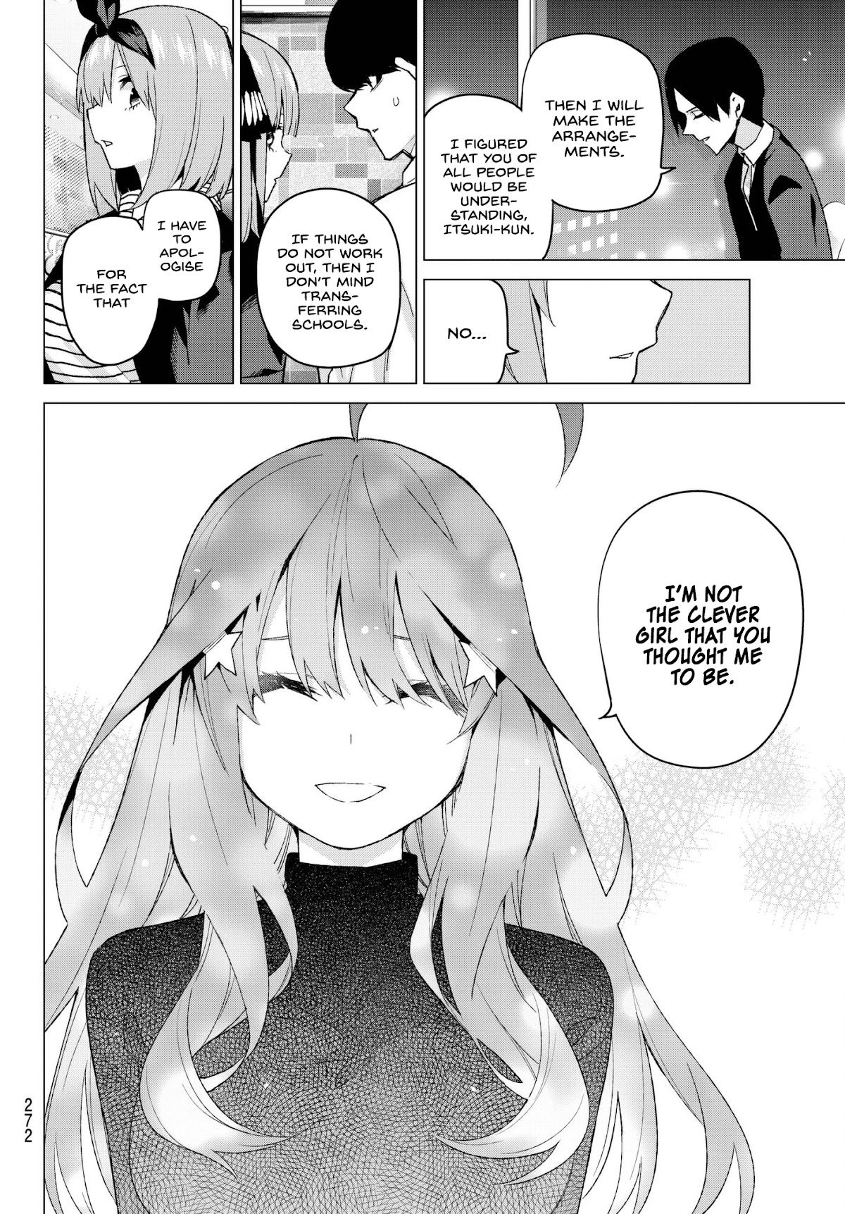 Go-Toubun no Hanayome Chapter 54 page 16 - Chapter 54: Fools’ Battle
