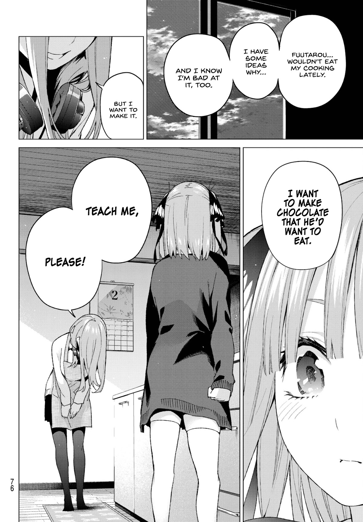 Go-Toubun no Hanayome Chapter 55 page 10 - Chapter 55: The Last Exam - Miku’s Side