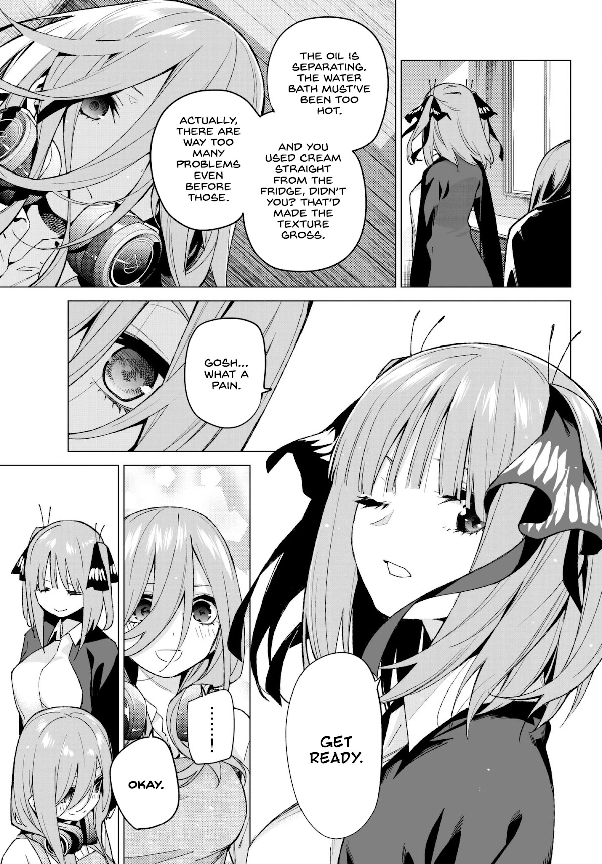 Go-Toubun no Hanayome Chapter 55 page 11 - Chapter 55: The Last Exam - Miku’s Side