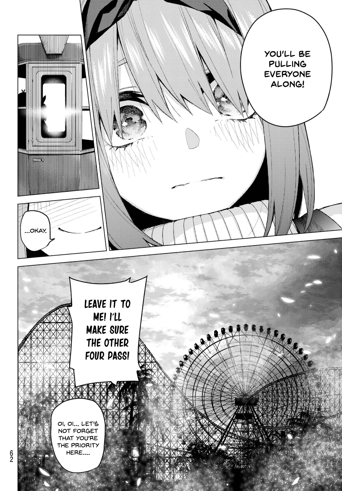 Go-Toubun no Hanayome Chapter 56 page 18 - Chapter 56: The Last Exam - Yotsuba’s Side