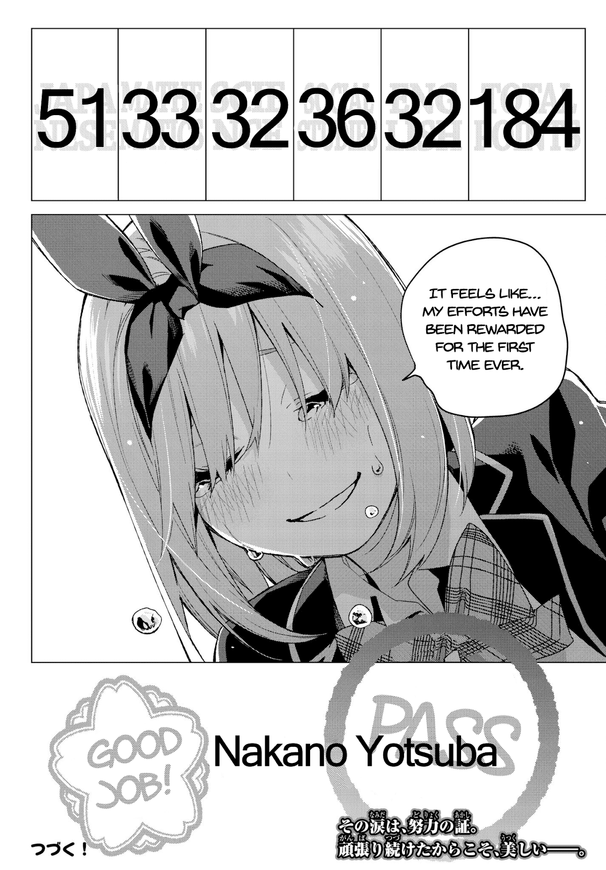 Go-Toubun no Hanayome Chapter 56 page 20 - Chapter 56: The Last Exam - Yotsuba’s Side