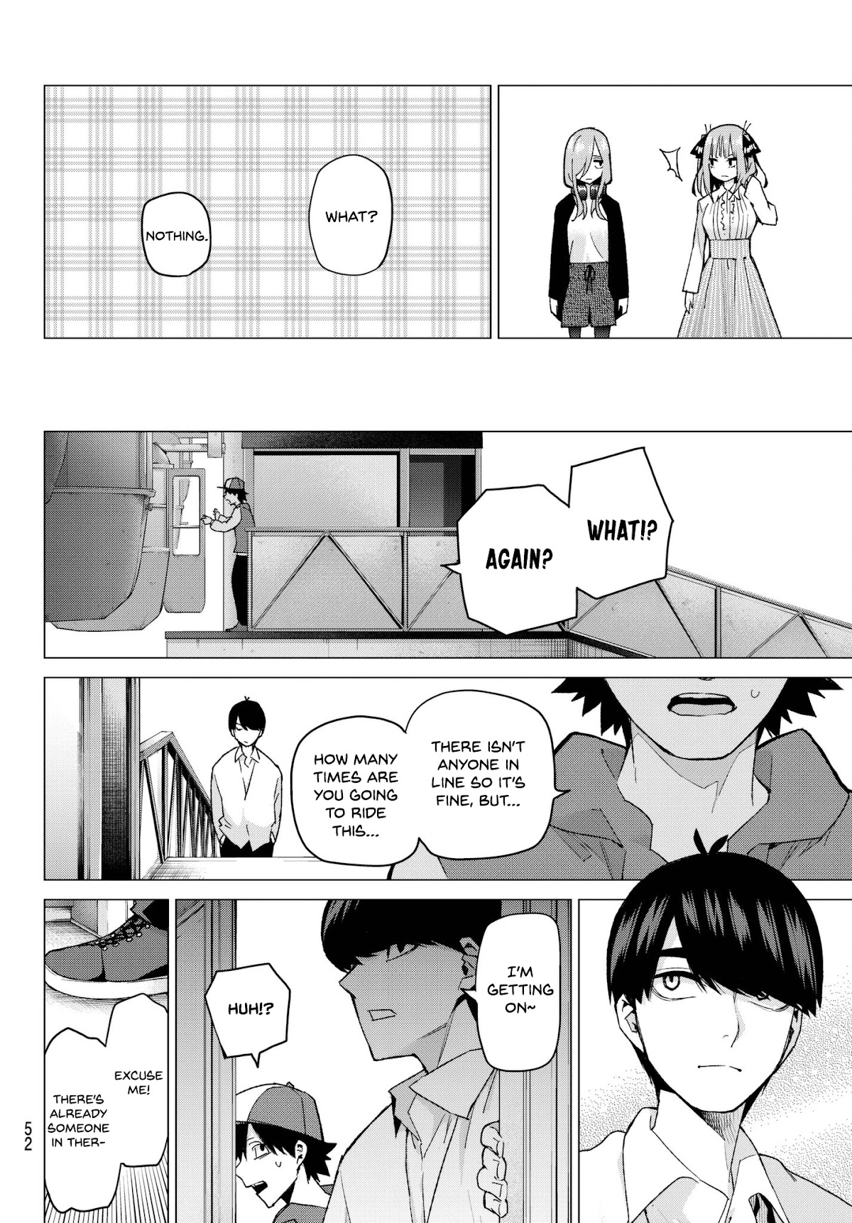 Go-Toubun no Hanayome Chapter 56 page 8 - Chapter 56: The Last Exam - Yotsuba’s Side