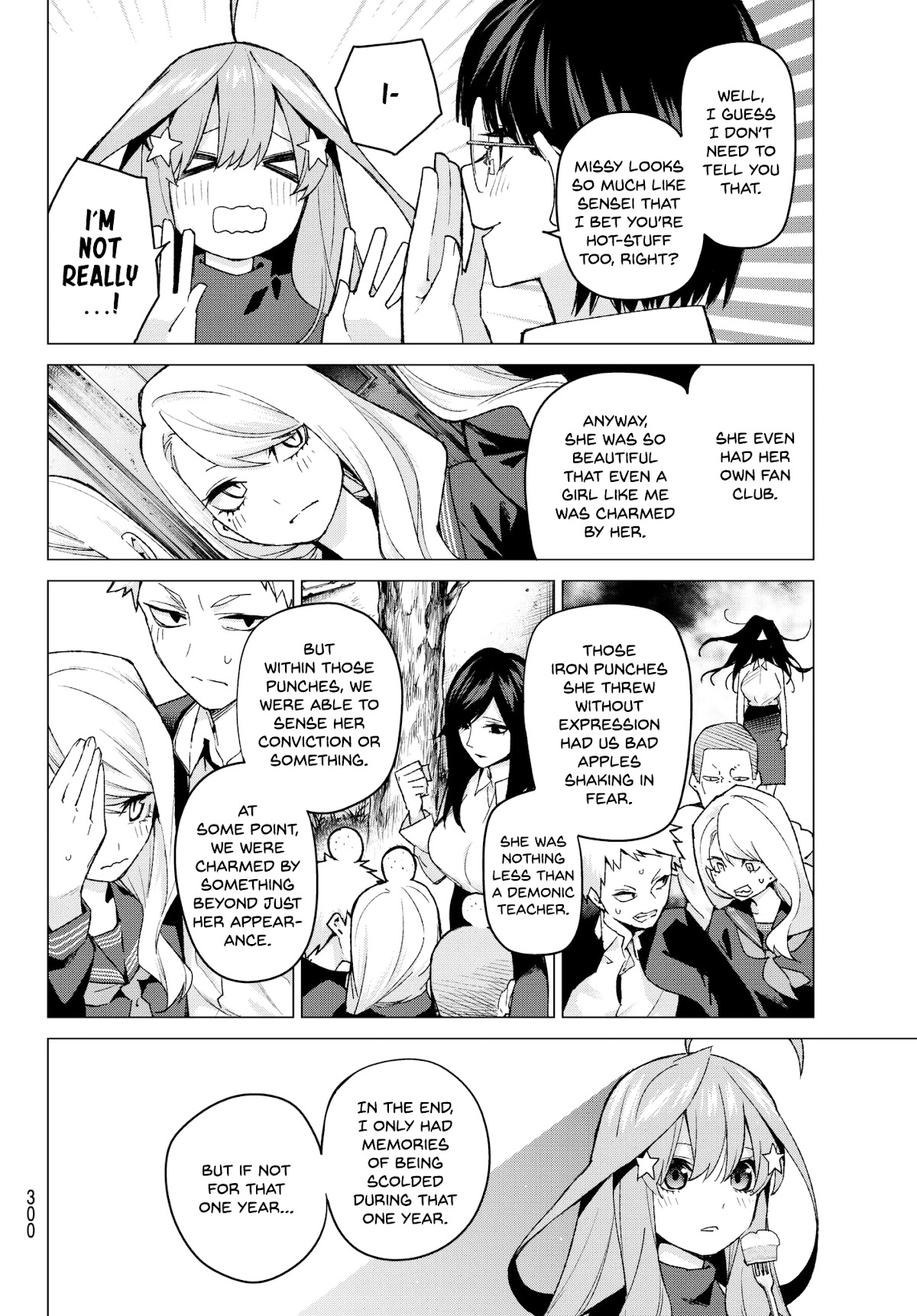 Go-Toubun no Hanayome Chapter 57 page 12 - Chapter 57: The Last Exam - Itsuki’s Side