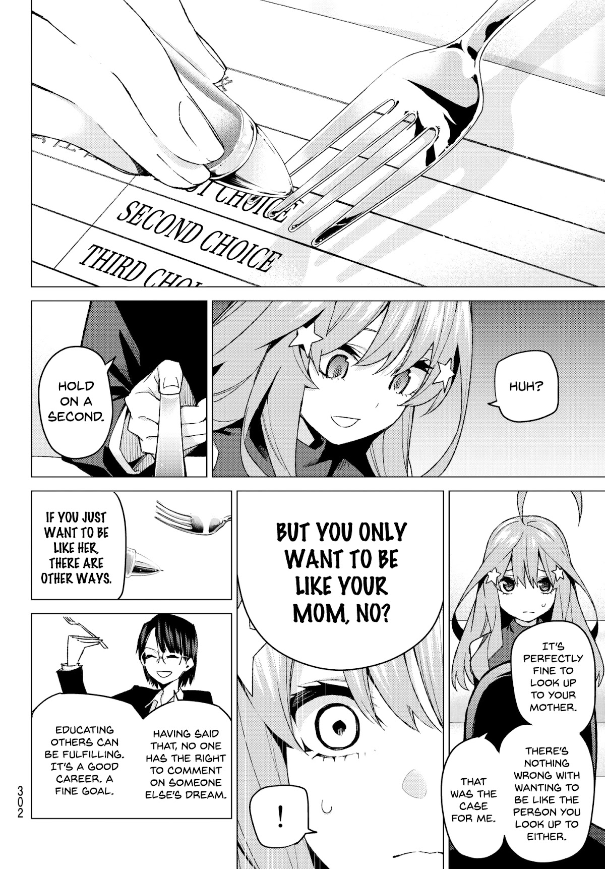 Go-Toubun no Hanayome Chapter 57 page 14 - Chapter 57: The Last Exam - Itsuki’s Side