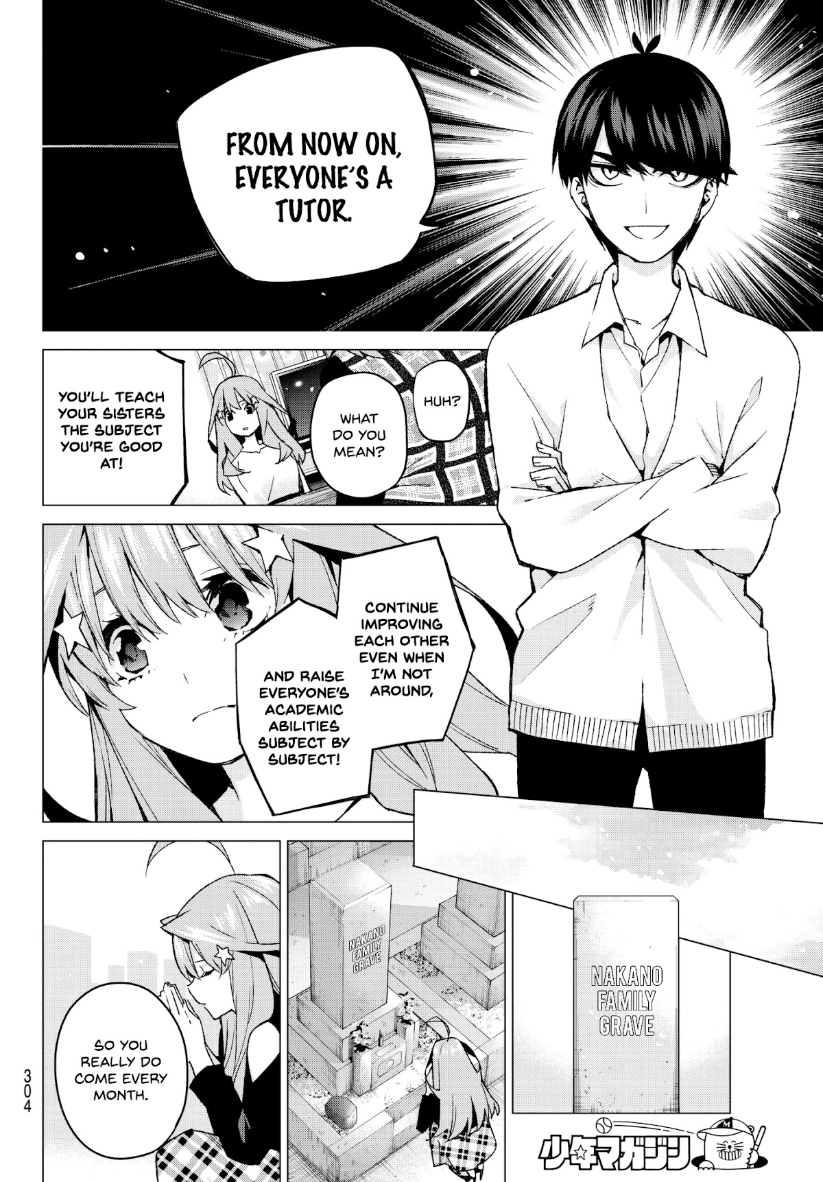 Go-Toubun no Hanayome Chapter 57 page 16 - Chapter 57: The Last Exam - Itsuki’s Side