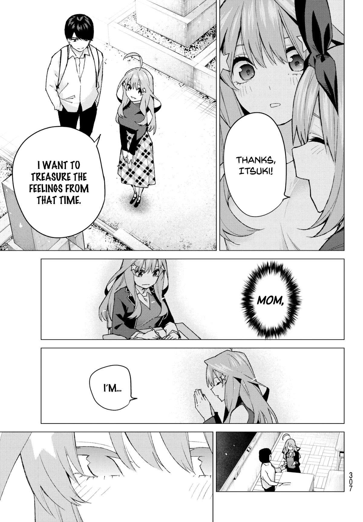 Go-Toubun no Hanayome Chapter 57 page 19 - Chapter 57: The Last Exam - Itsuki’s Side