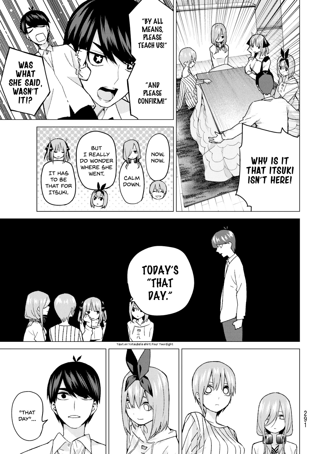 Go-Toubun no Hanayome Chapter 57 page 3 - Chapter 57: The Last Exam - Itsuki’s Side