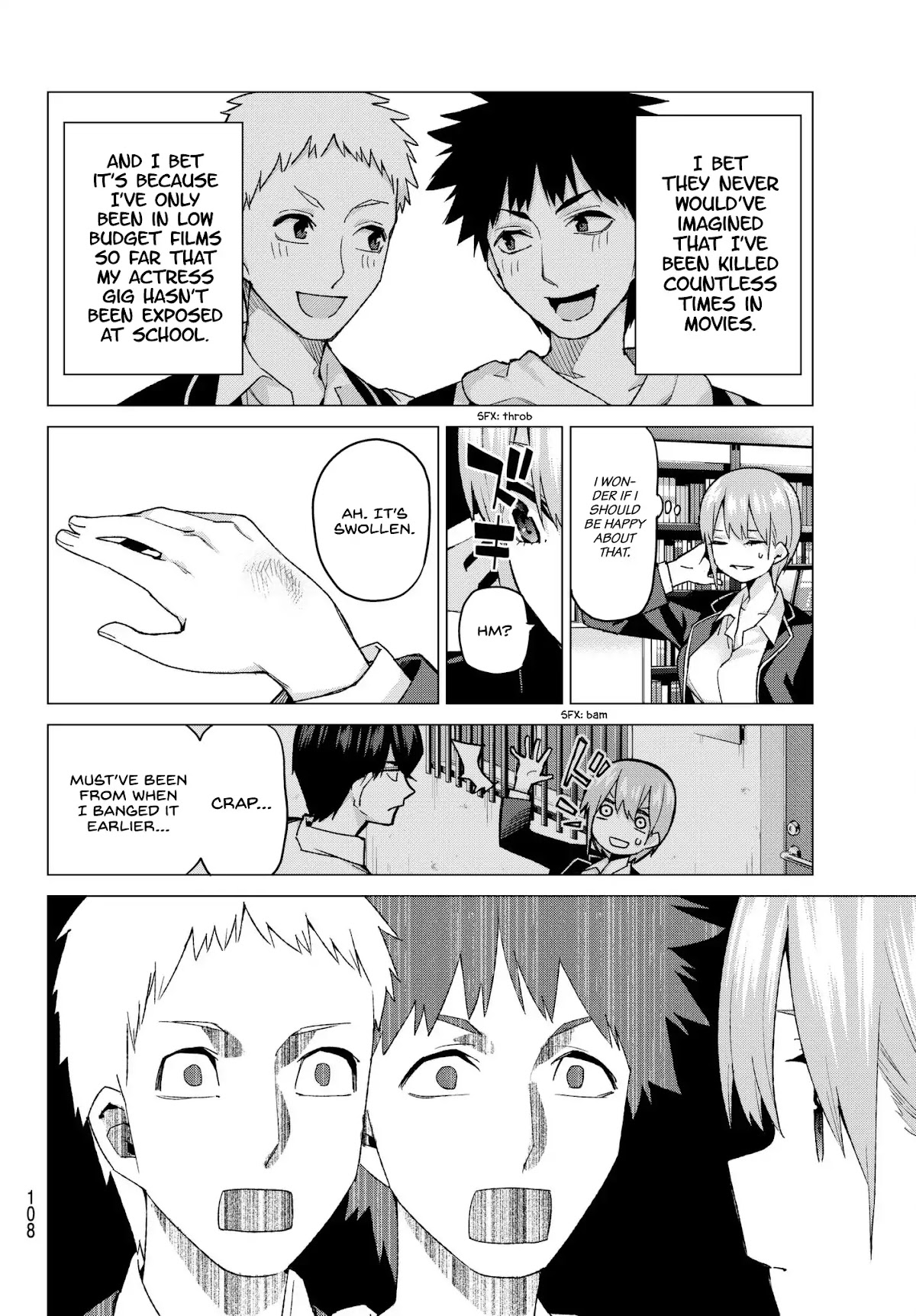 Go-Toubun no Hanayome Chapter 58 page 10 - Chapter 58: The Last Exam - Ichika’s Side