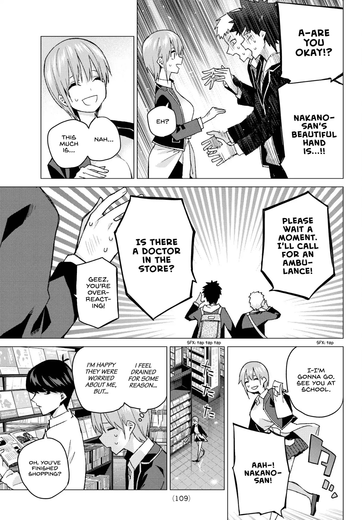 Go-Toubun no Hanayome Chapter 58 page 11 - Chapter 58: The Last Exam - Ichika’s Side