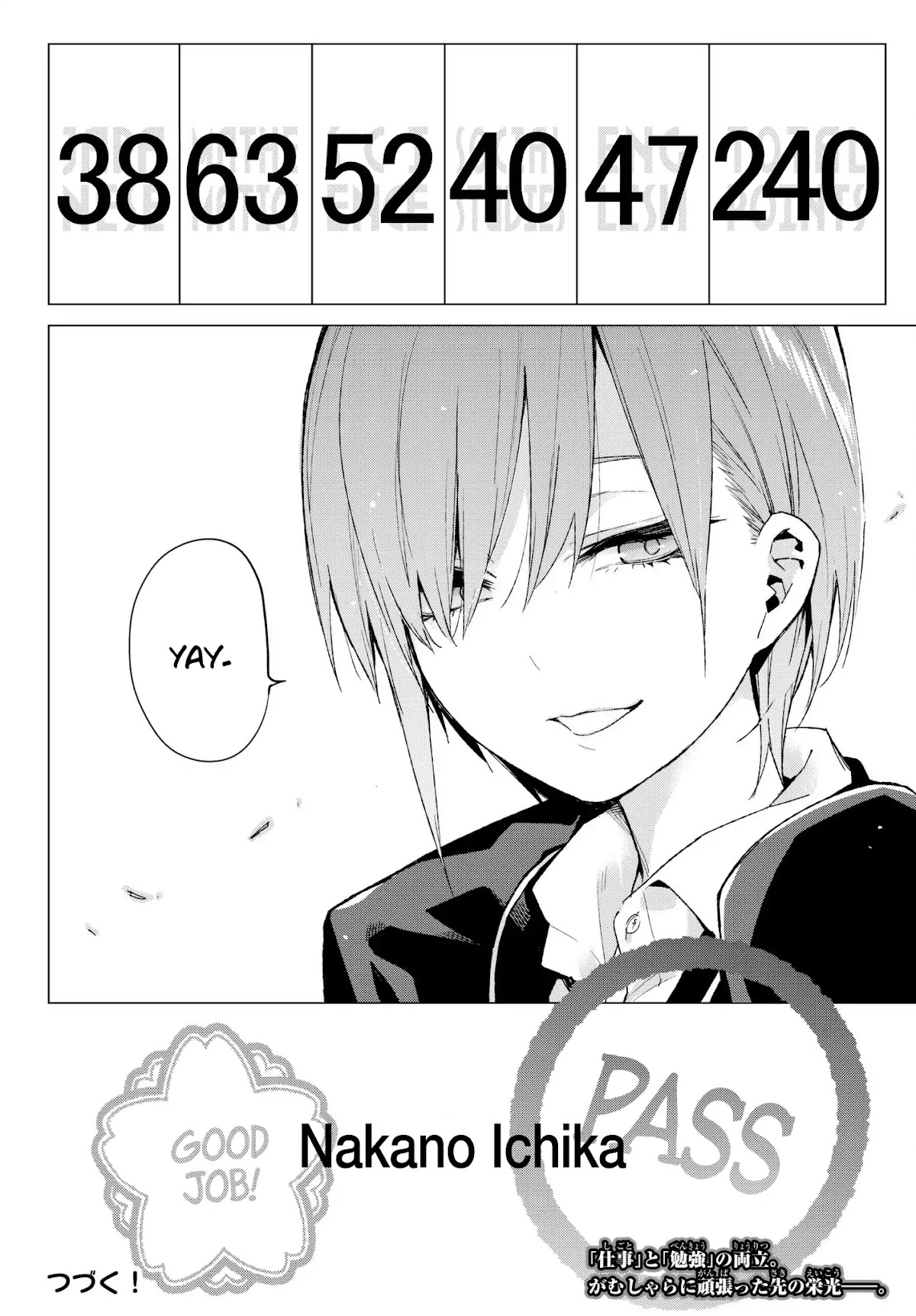 Go-Toubun no Hanayome Chapter 58 page 20 - Chapter 58: The Last Exam - Ichika’s Side