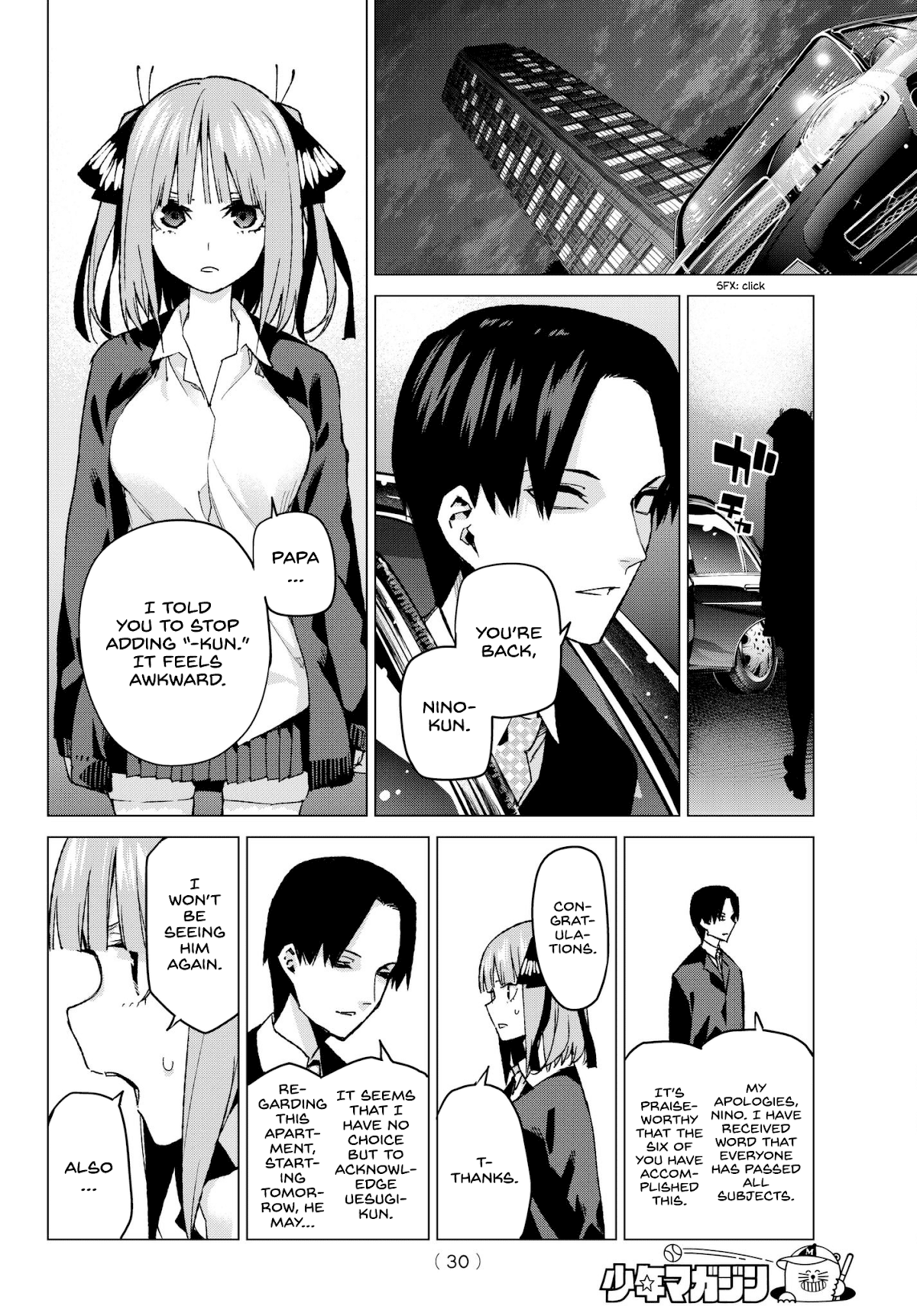 Go-Toubun no Hanayome Chapter 59 page 10 - Chapter 59: The Last Exam - Nino’s Side