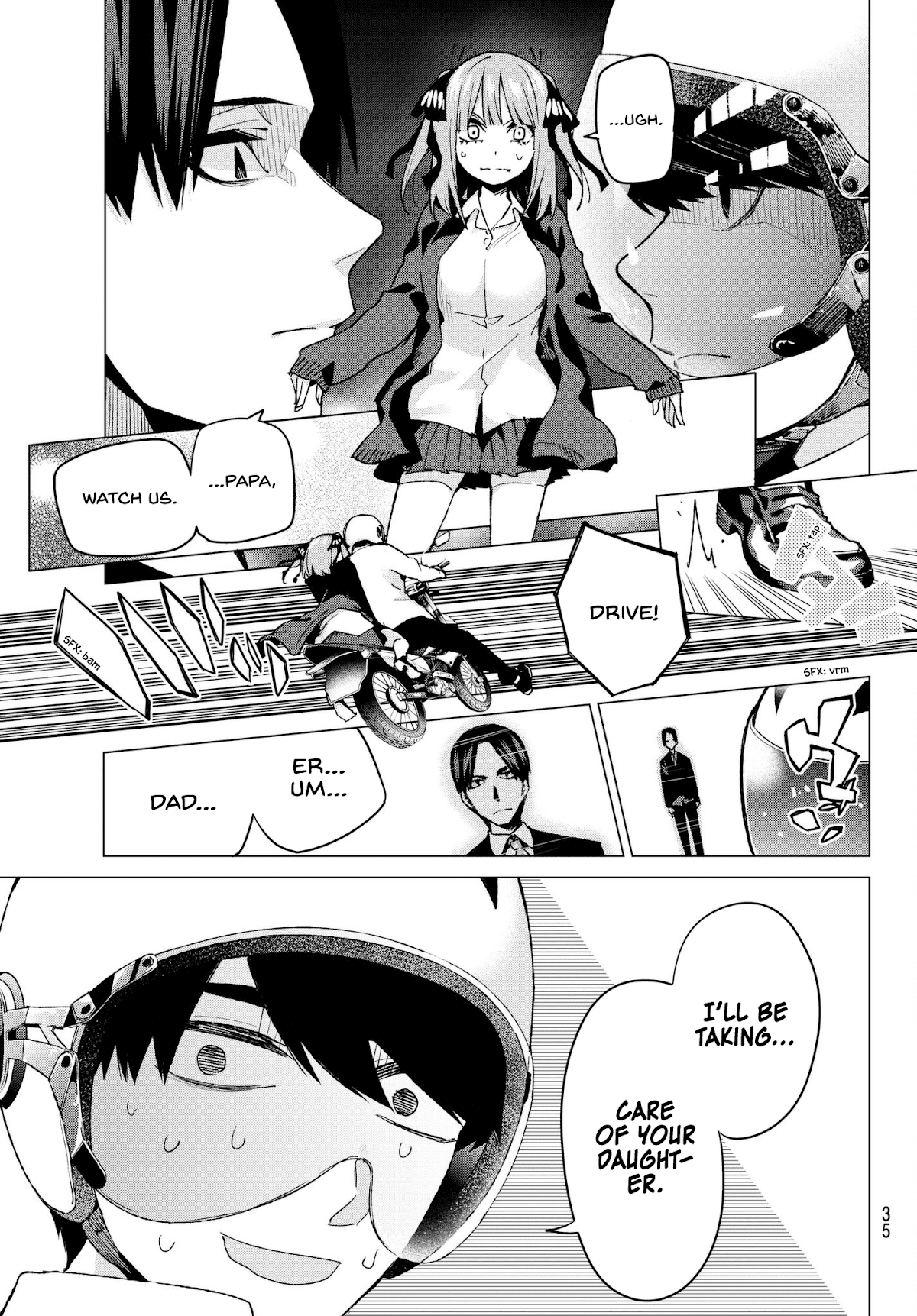 Go-Toubun no Hanayome Chapter 59 page 15 - Chapter 59: The Last Exam - Nino’s Side