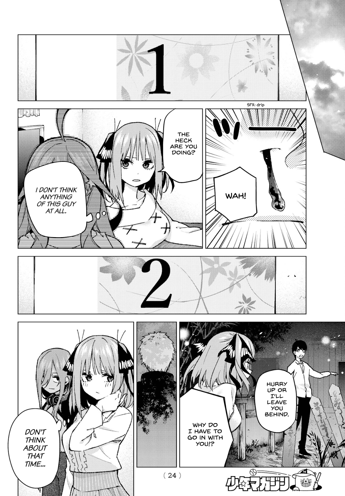 Go-Toubun no Hanayome Chapter 59 page 4 - Chapter 59: The Last Exam - Nino’s Side