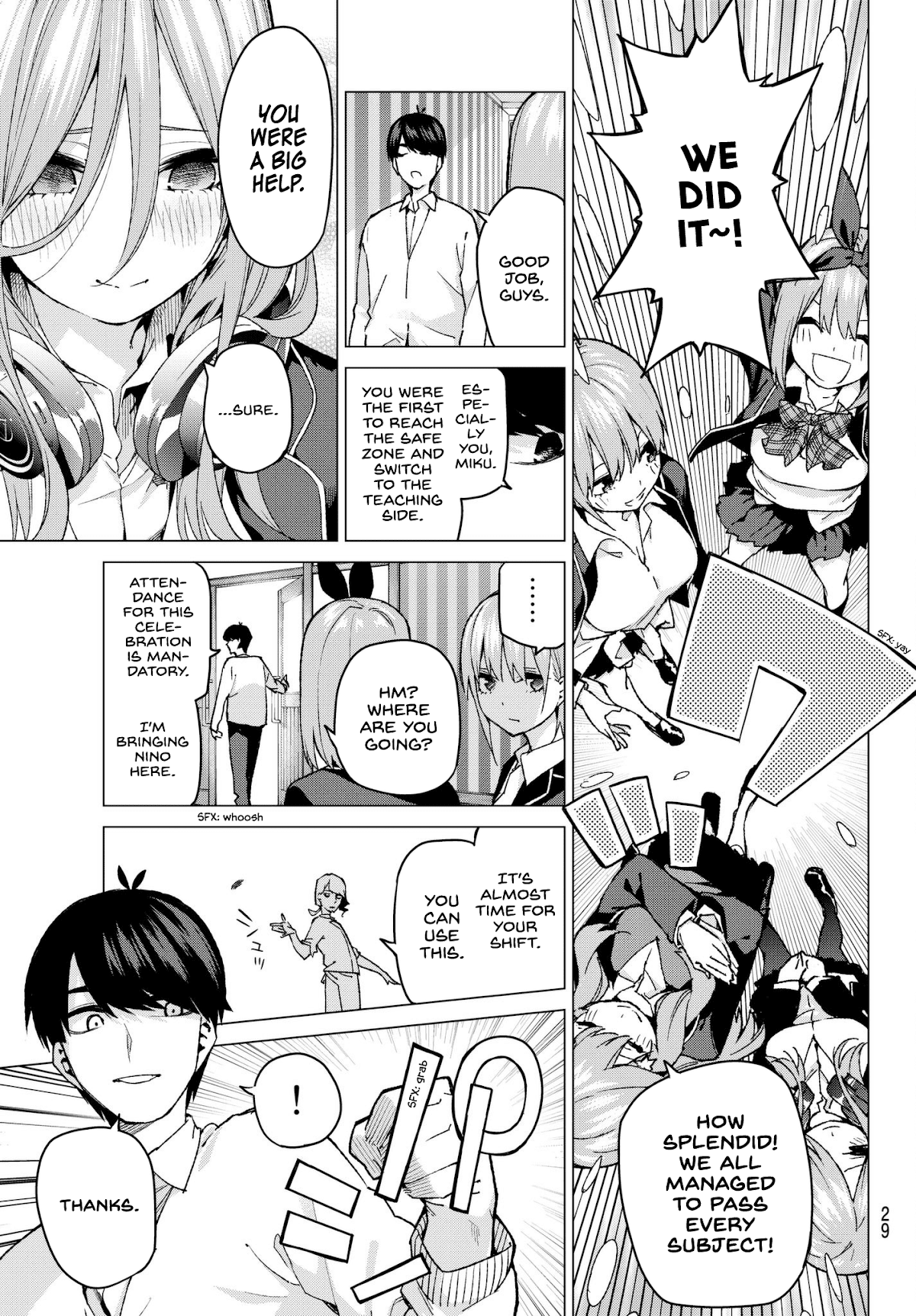 Go-Toubun no Hanayome Chapter 59 page 9 - Chapter 59: The Last Exam - Nino’s Side